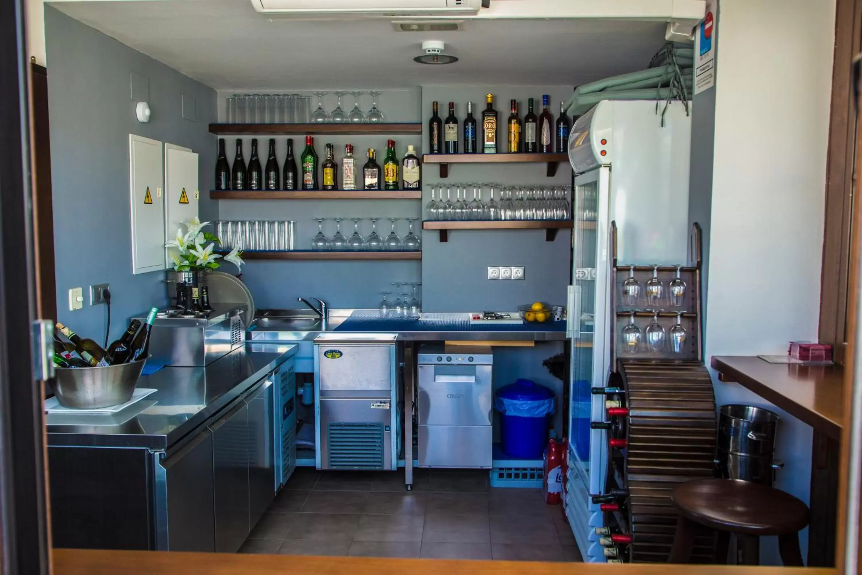 Balcony/Terrace, Kitchen/Kitchenette in Cordoba Carpe Diem