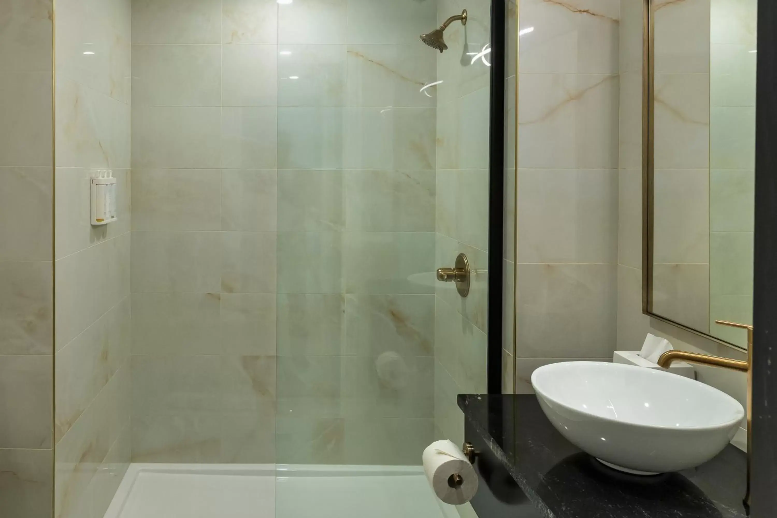 Bathroom in Halifax Tower Hotel & Conference Centre, Ascend Hotel Collection