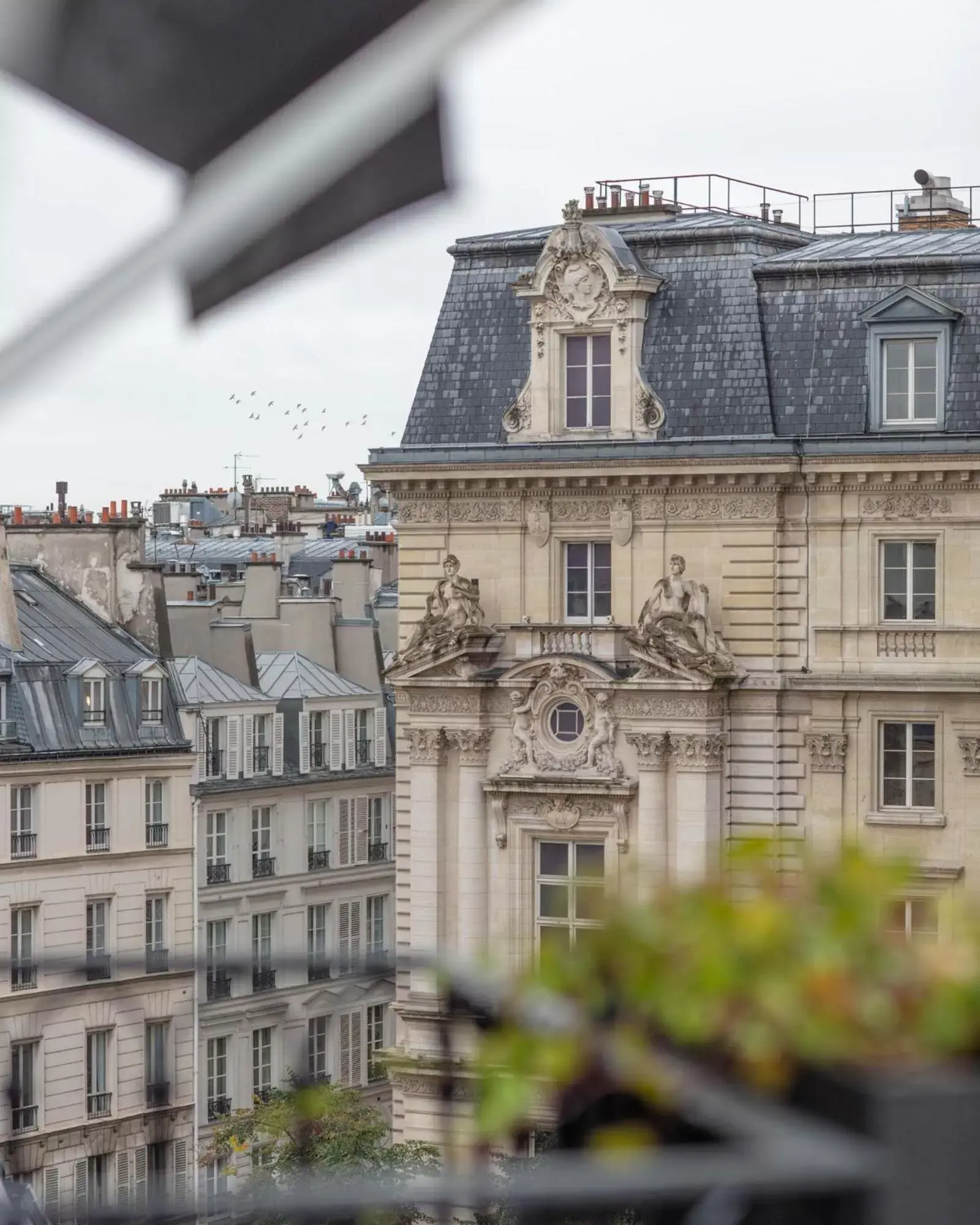 City view in Le Burgundy Paris