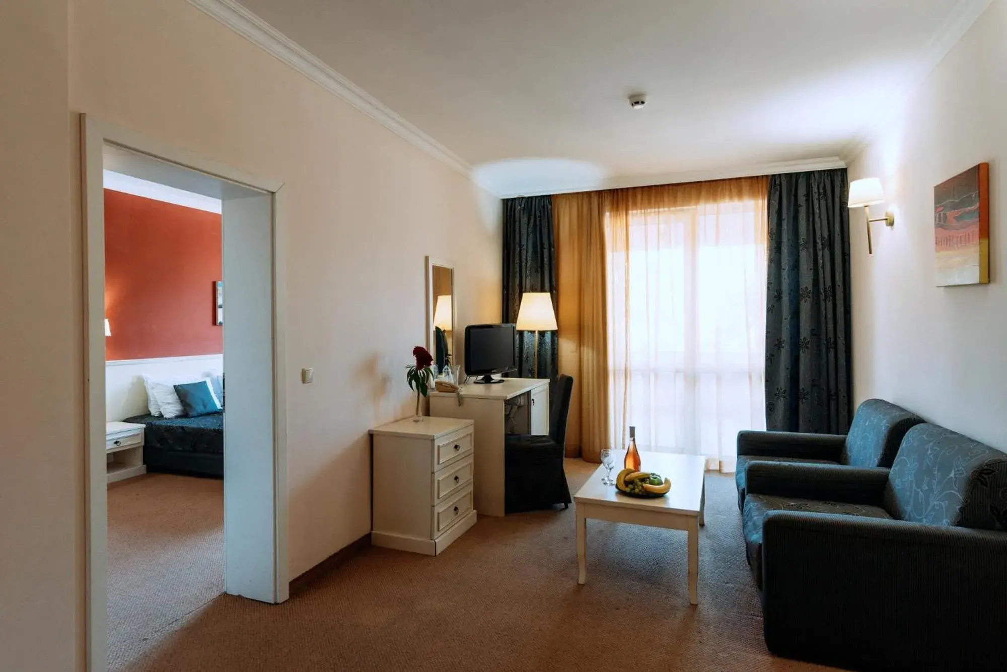 One-Bedroom Suite with Sea View in Festa Pomorie Resort