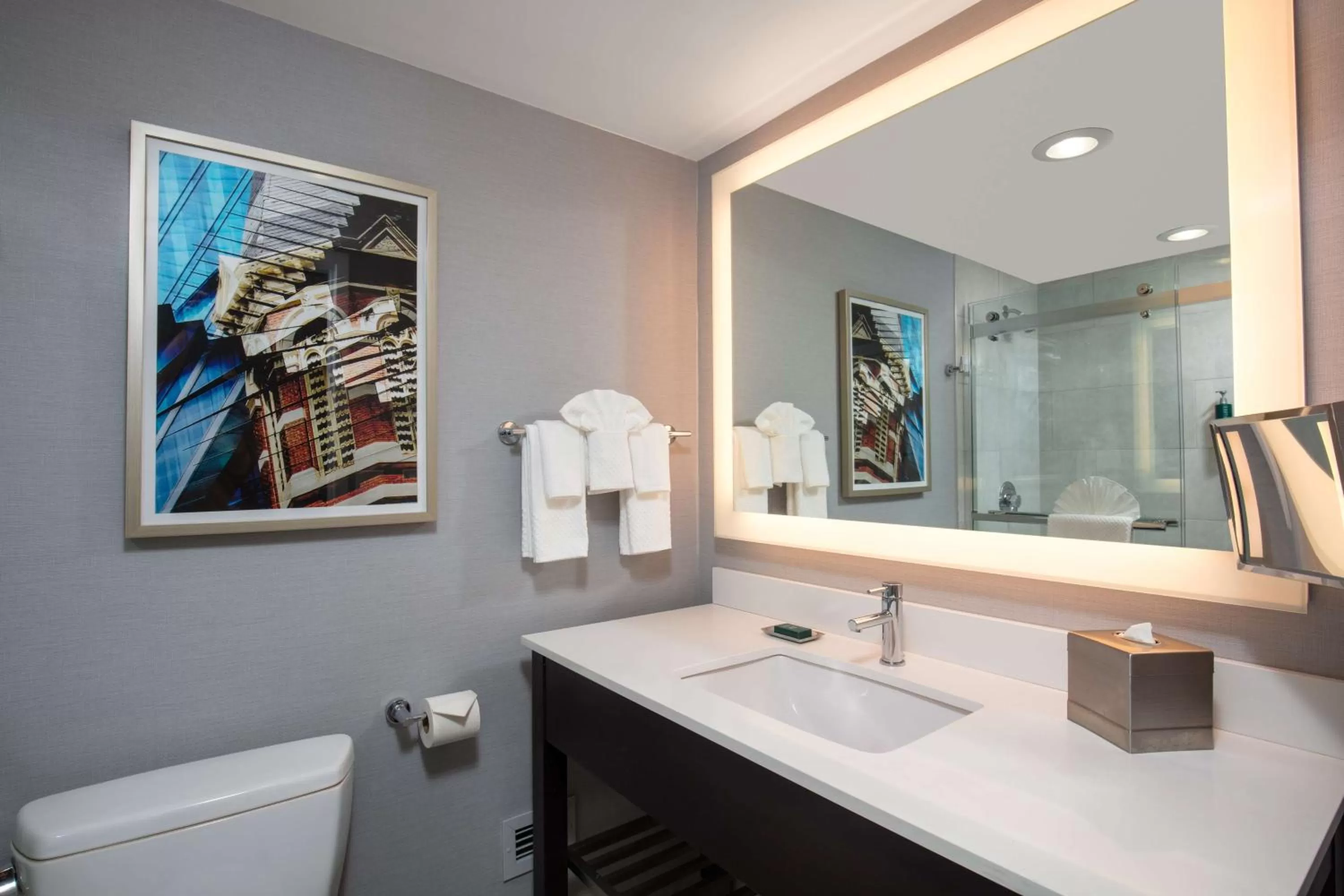 Bathroom in Hilton Concord