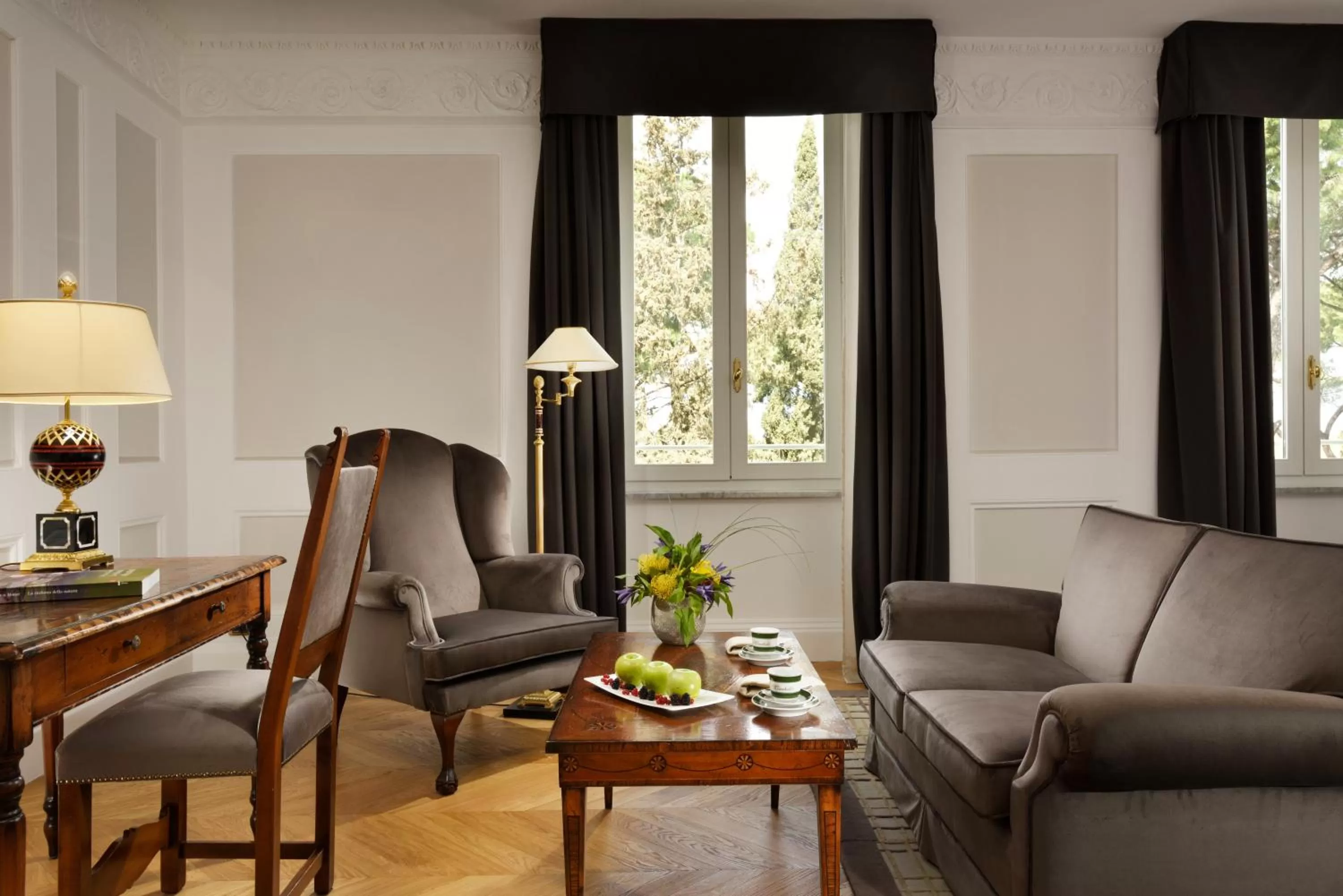 Living room in Hotel Splendide Royal - The Leading Hotels of the World