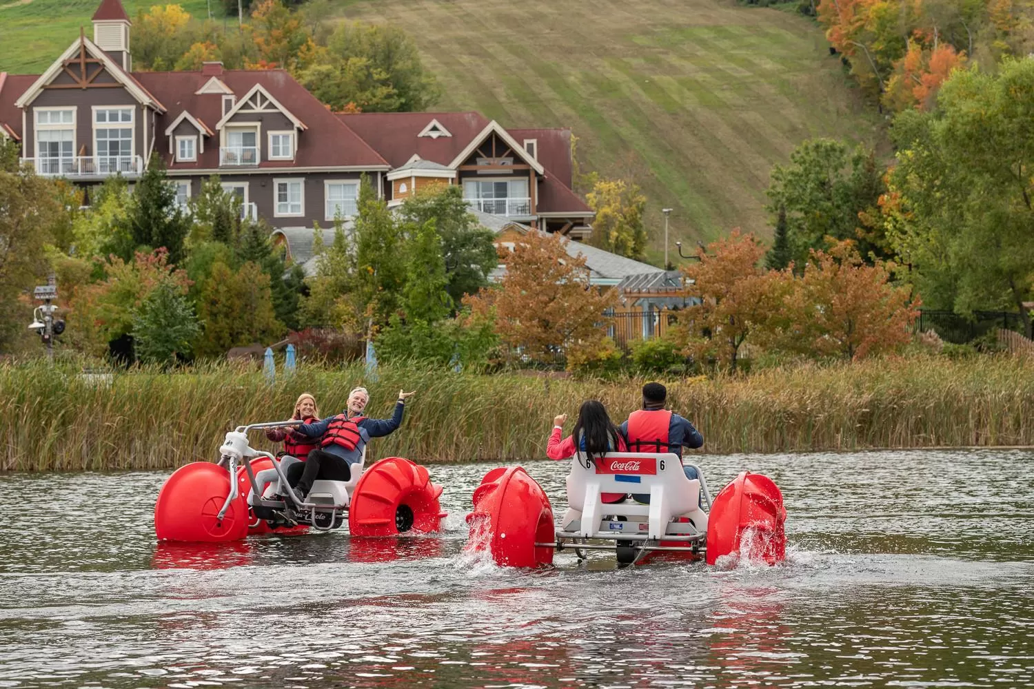 People in Blue Mountain Resort Home Collection