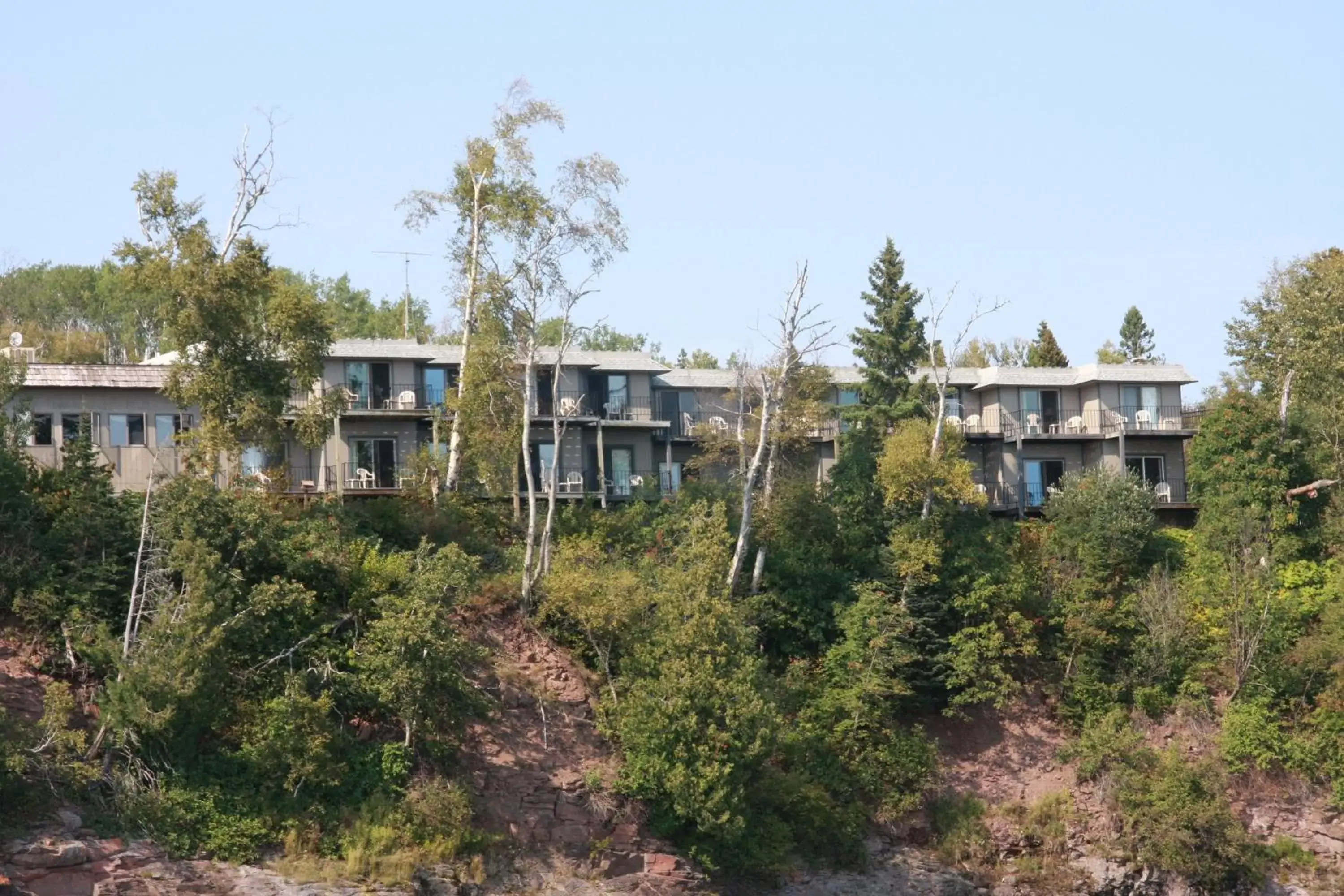 Facade/entrance, Property Building in Cliff Dweller on Lake Superior