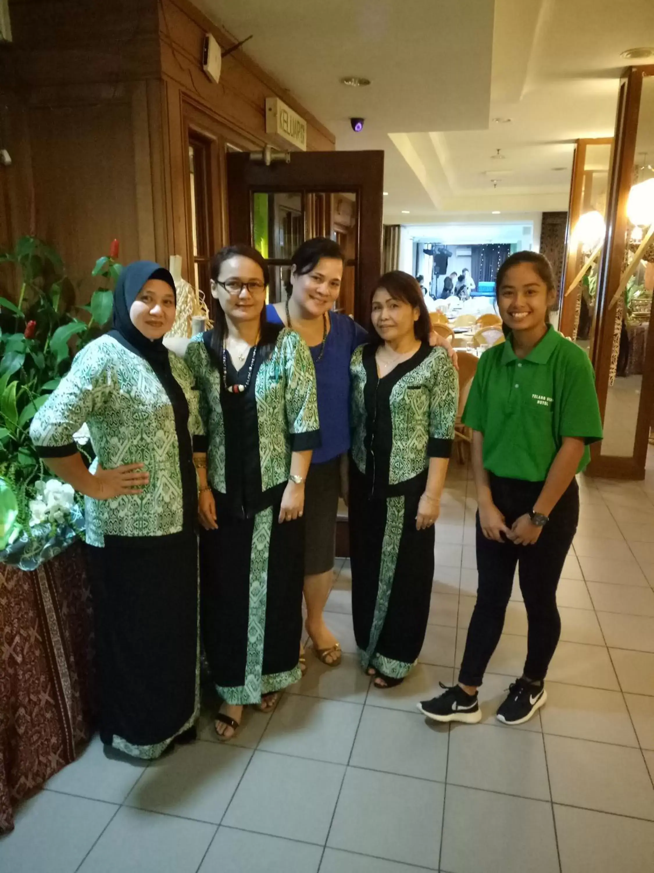 Staff in Telang Usan Hotel Kuching