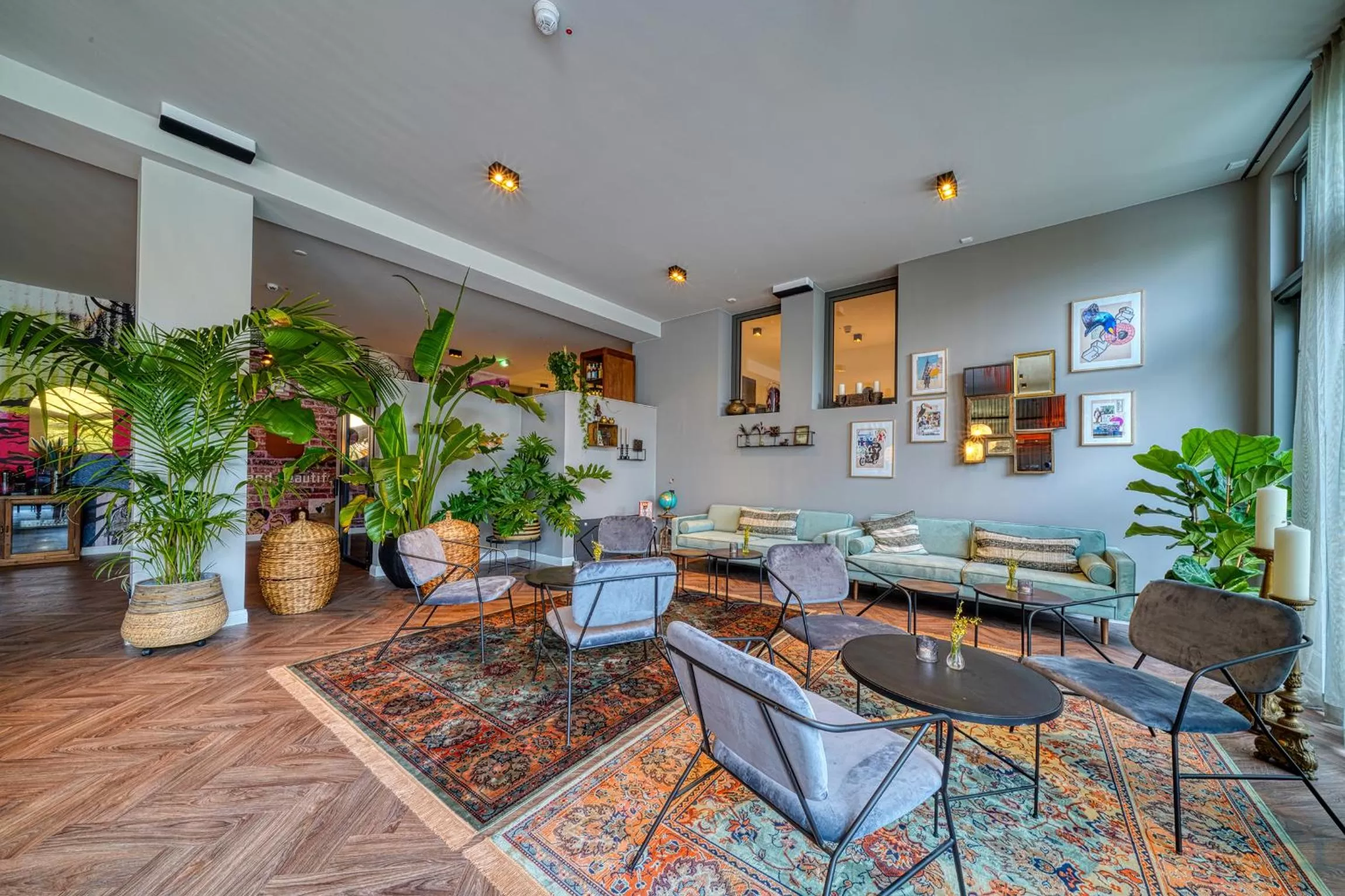 Lobby or reception in NYCE Hotel Bonn