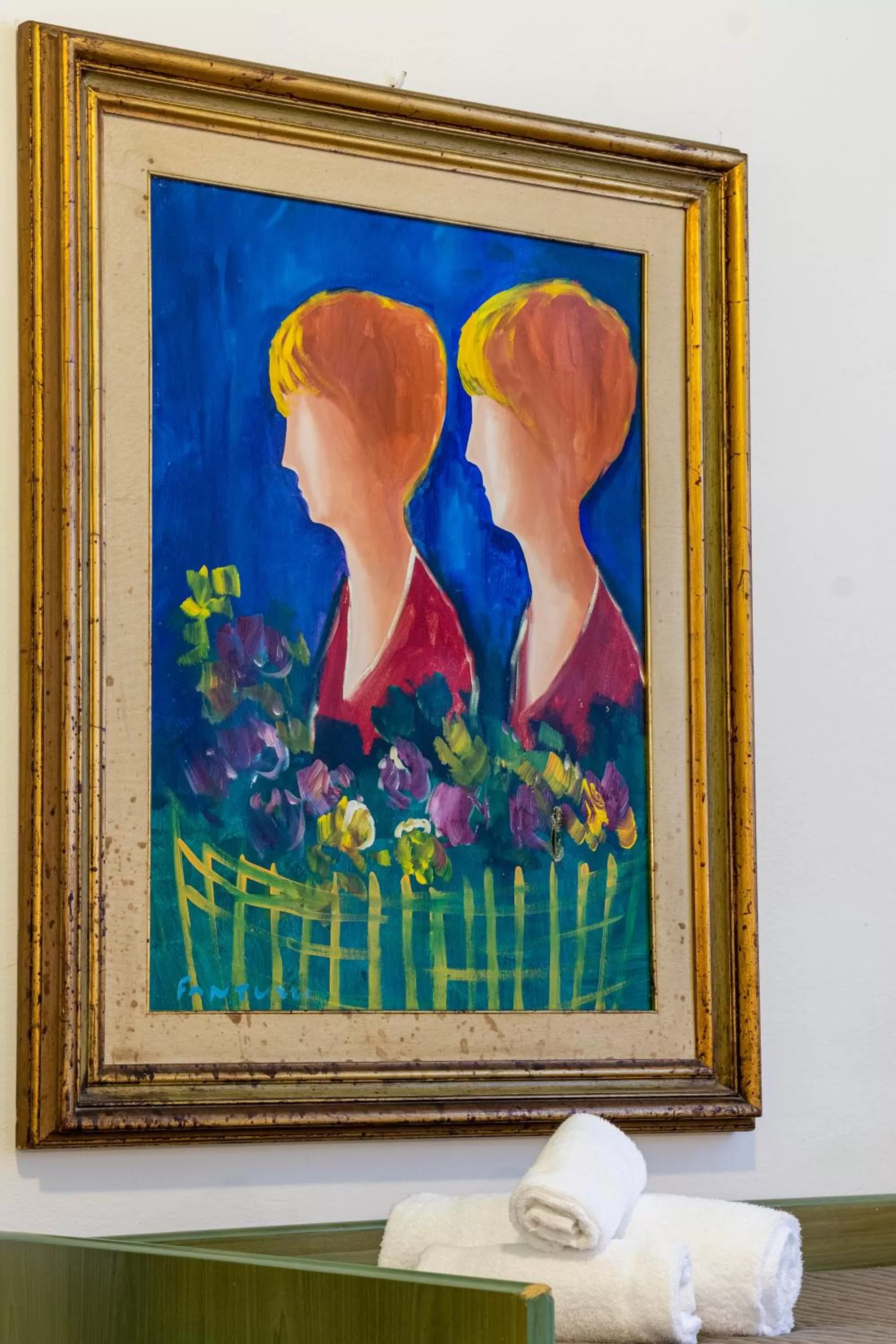 Decorative detail in Esedra Hotel