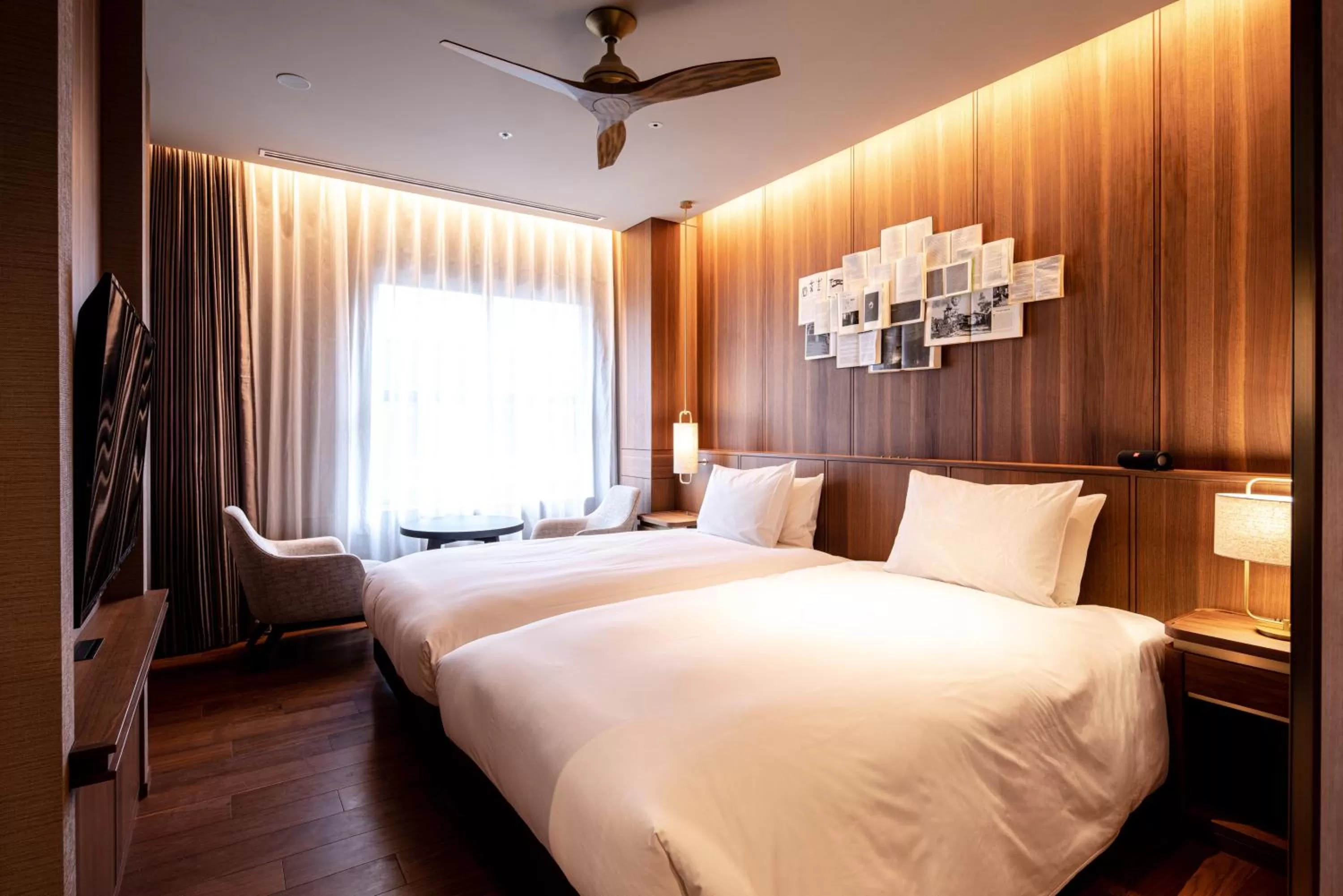 Photo of the whole room, Bed in THE BASICS FUKUOKA