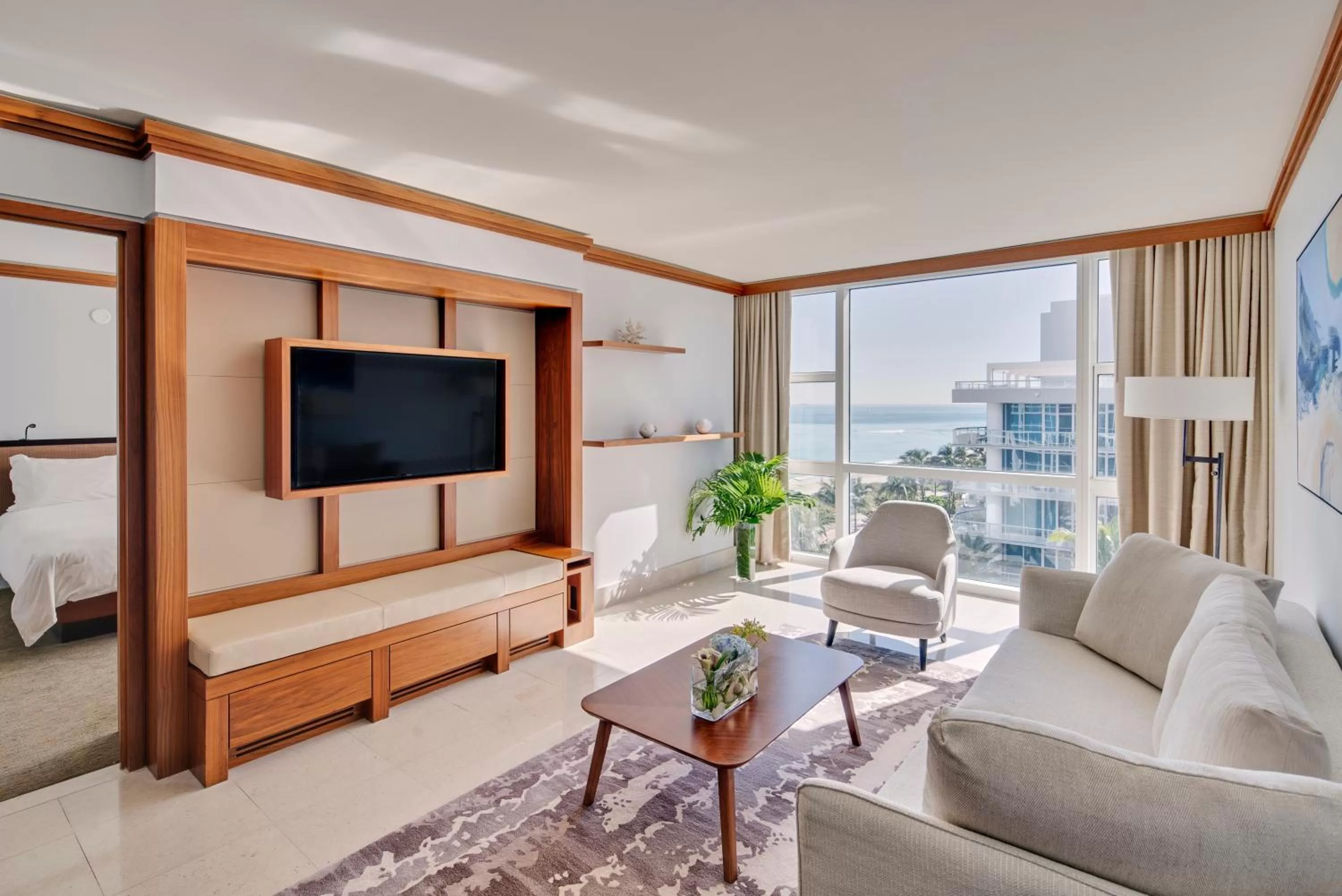 Living room in Carillon Miami Wellness Resort