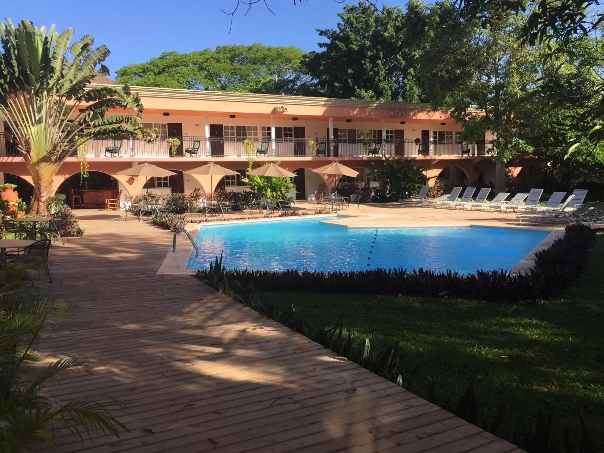 Balcony/Terrace, Property Building in Hotel Chichen Itza