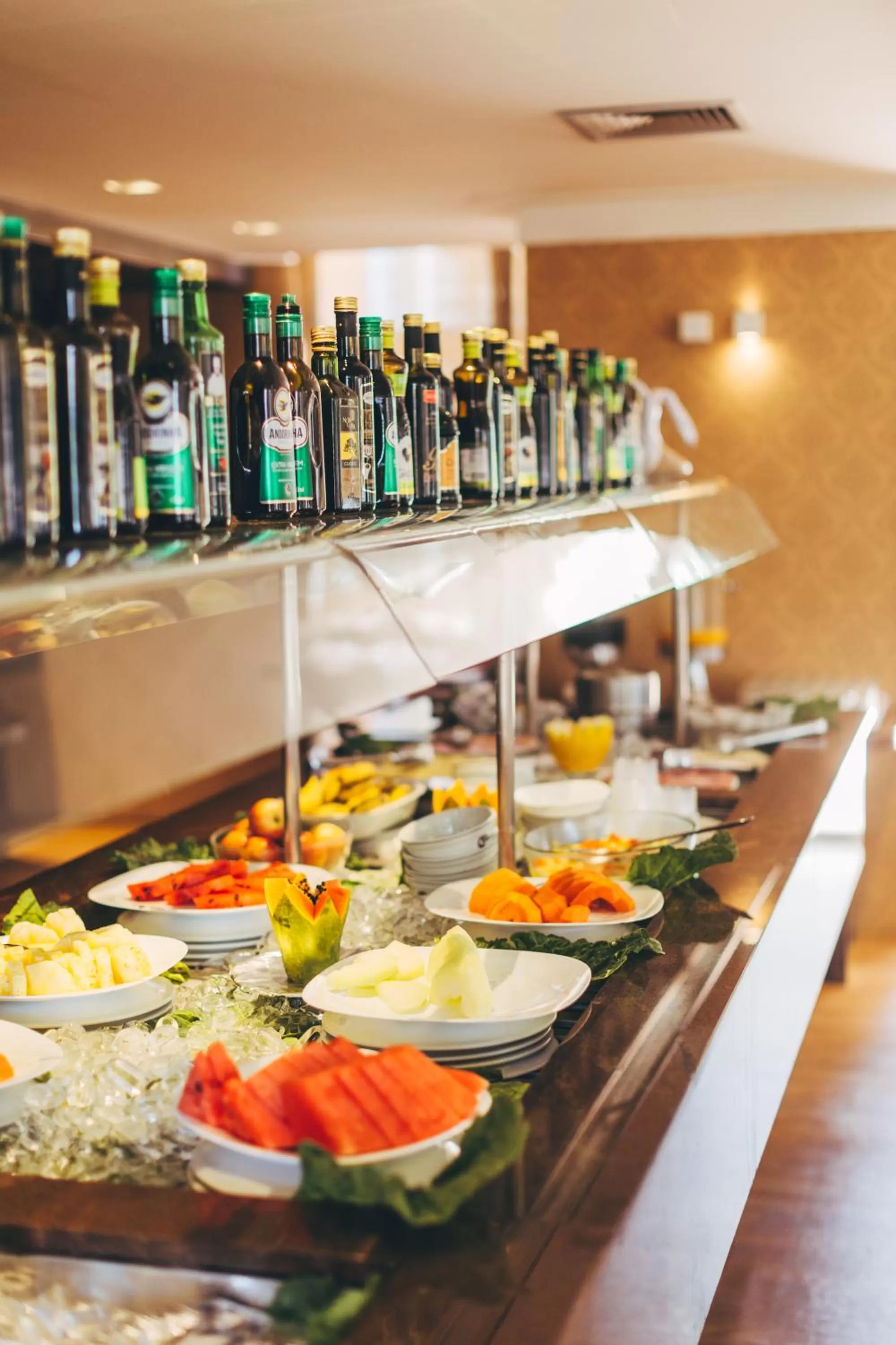 Food and drinks in América Bittar Hotel