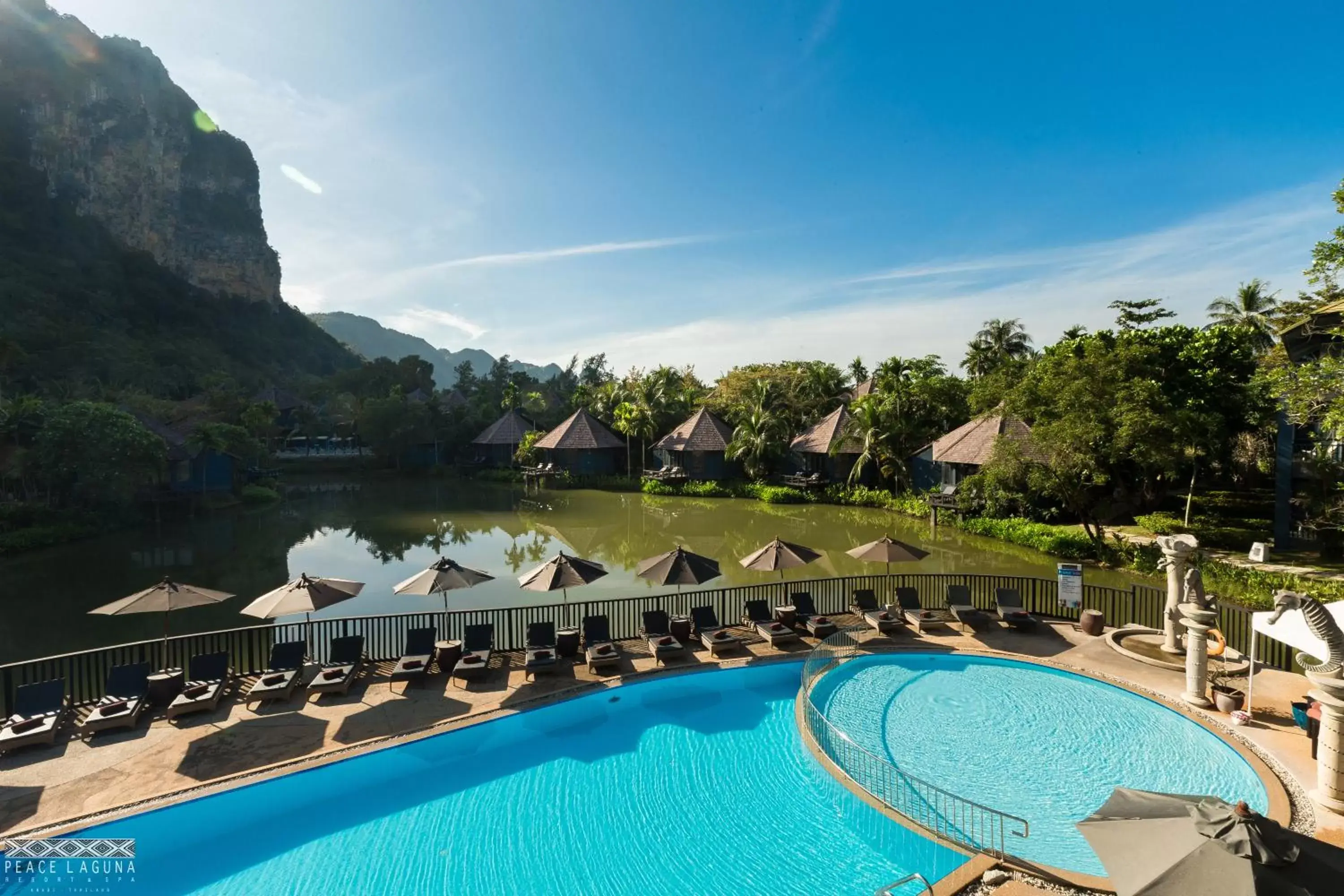 Mountain view, Swimming Pool in Peace Laguna Resort & Spa - SHA Extra Plus