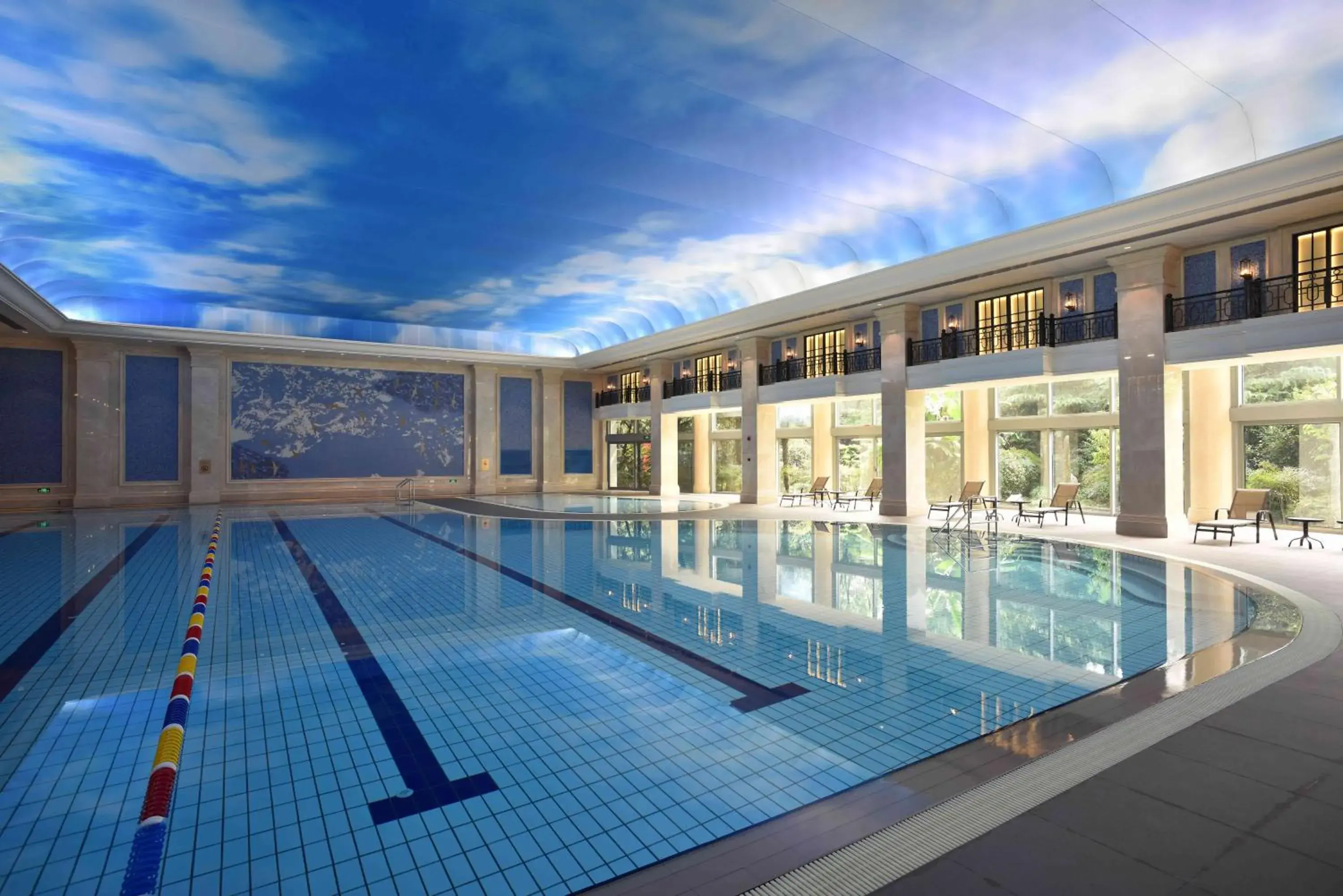 Fitness centre/facilities, Swimming Pool in Xijiao State Guest Hotel