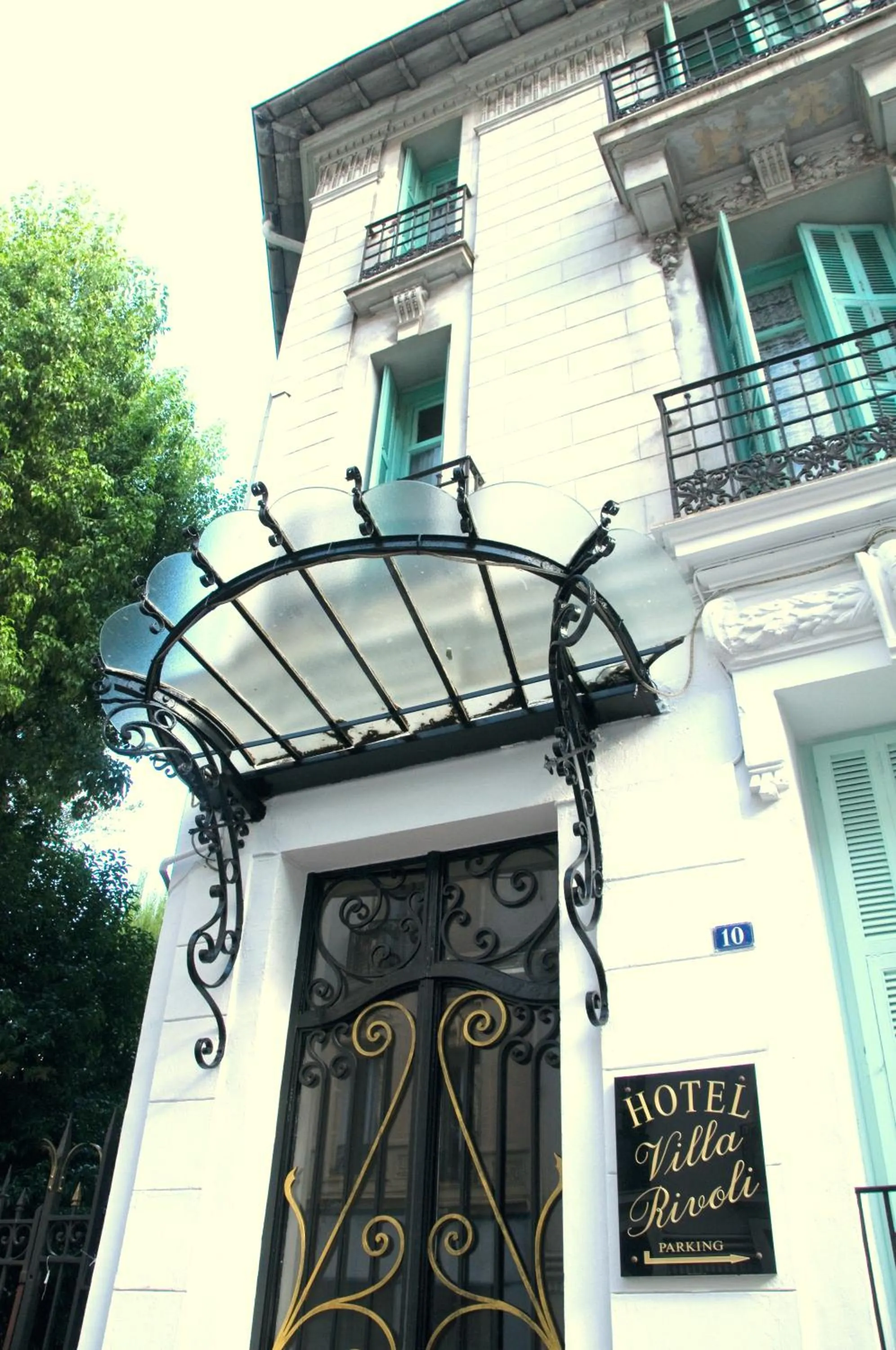 Facade/entrance in Hotel Villa Rivoli