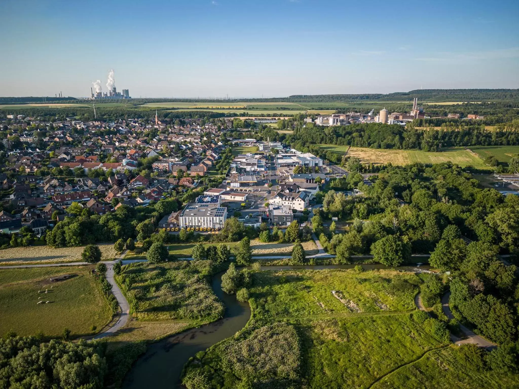 Bird's eye view in Hotel Bergheim Bird's eye view in Hotel Bergheim