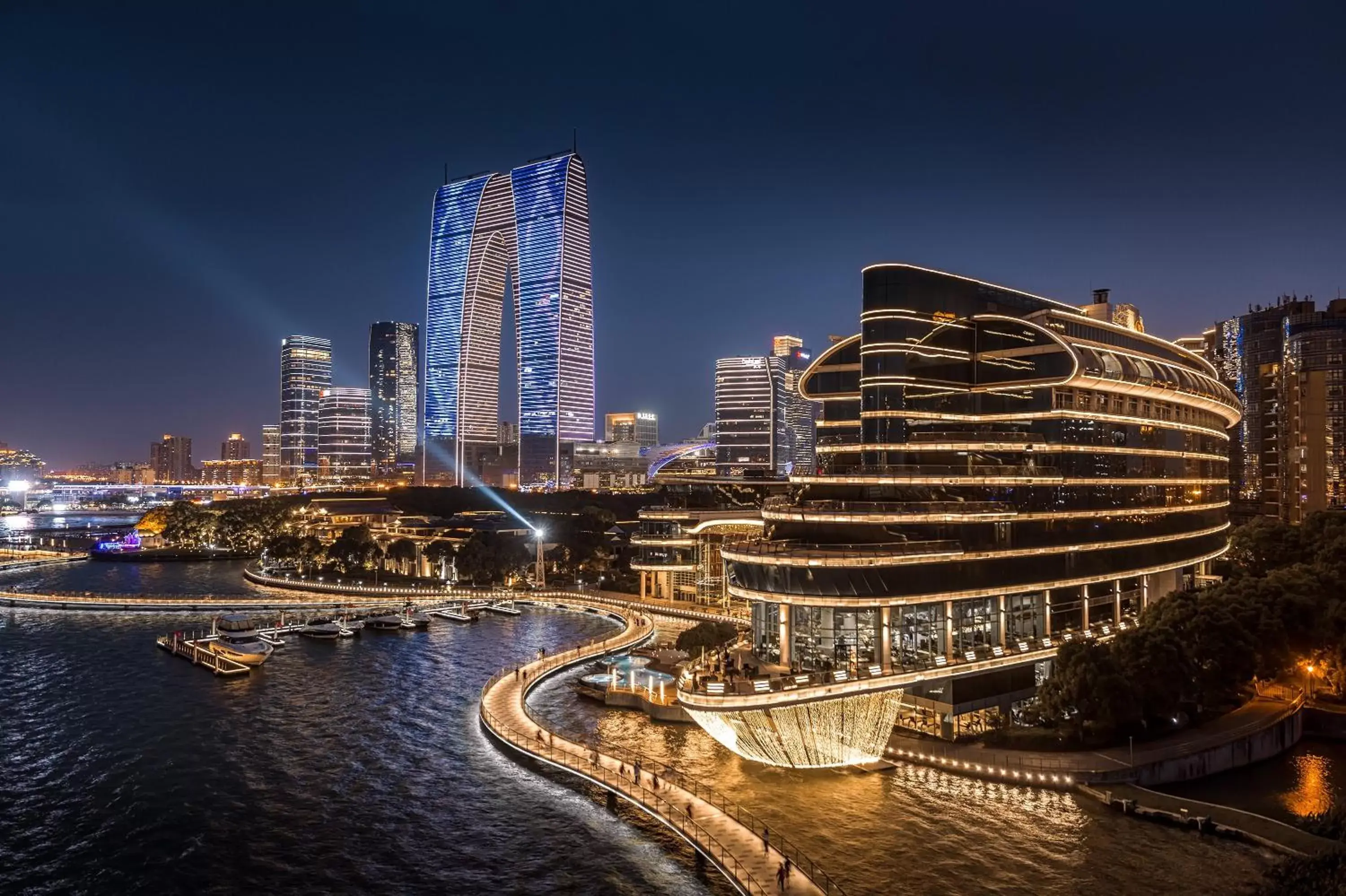 Property building in Crowne Plaza Suzhou, an IHG Hotel