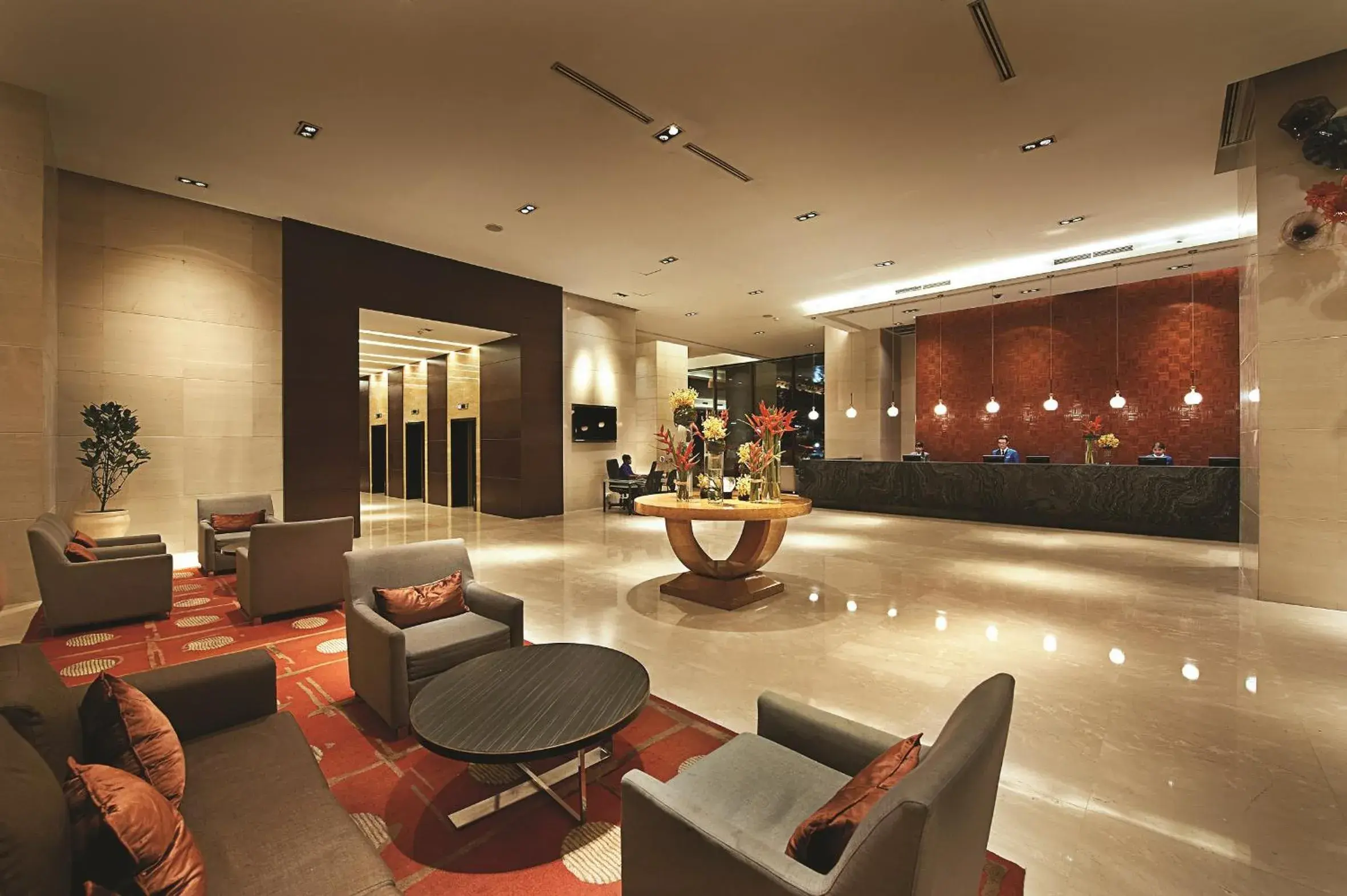 Lobby or reception, Lobby/Reception in Berjaya Times Square Hotel, Kuala Lumpur