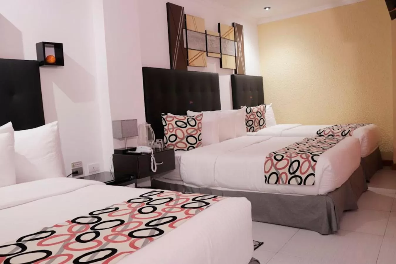 Bed in Hotel Alto Mar