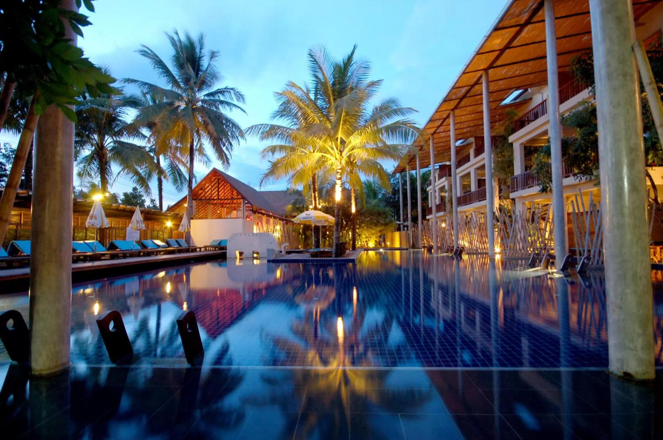 Pool view in Ayara Villas - SHA Extra Plus