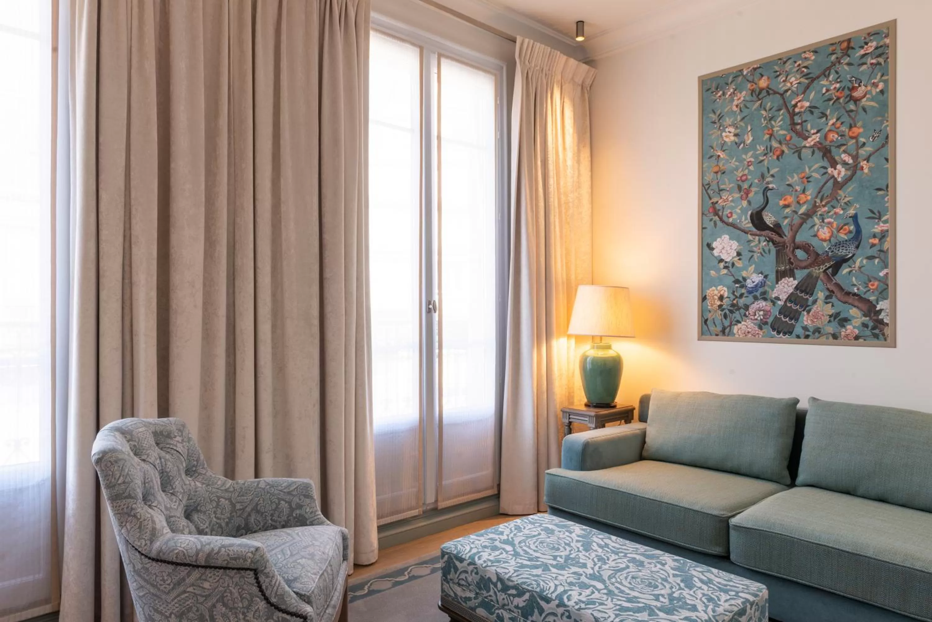 Living room in Hotel de Montesquieu