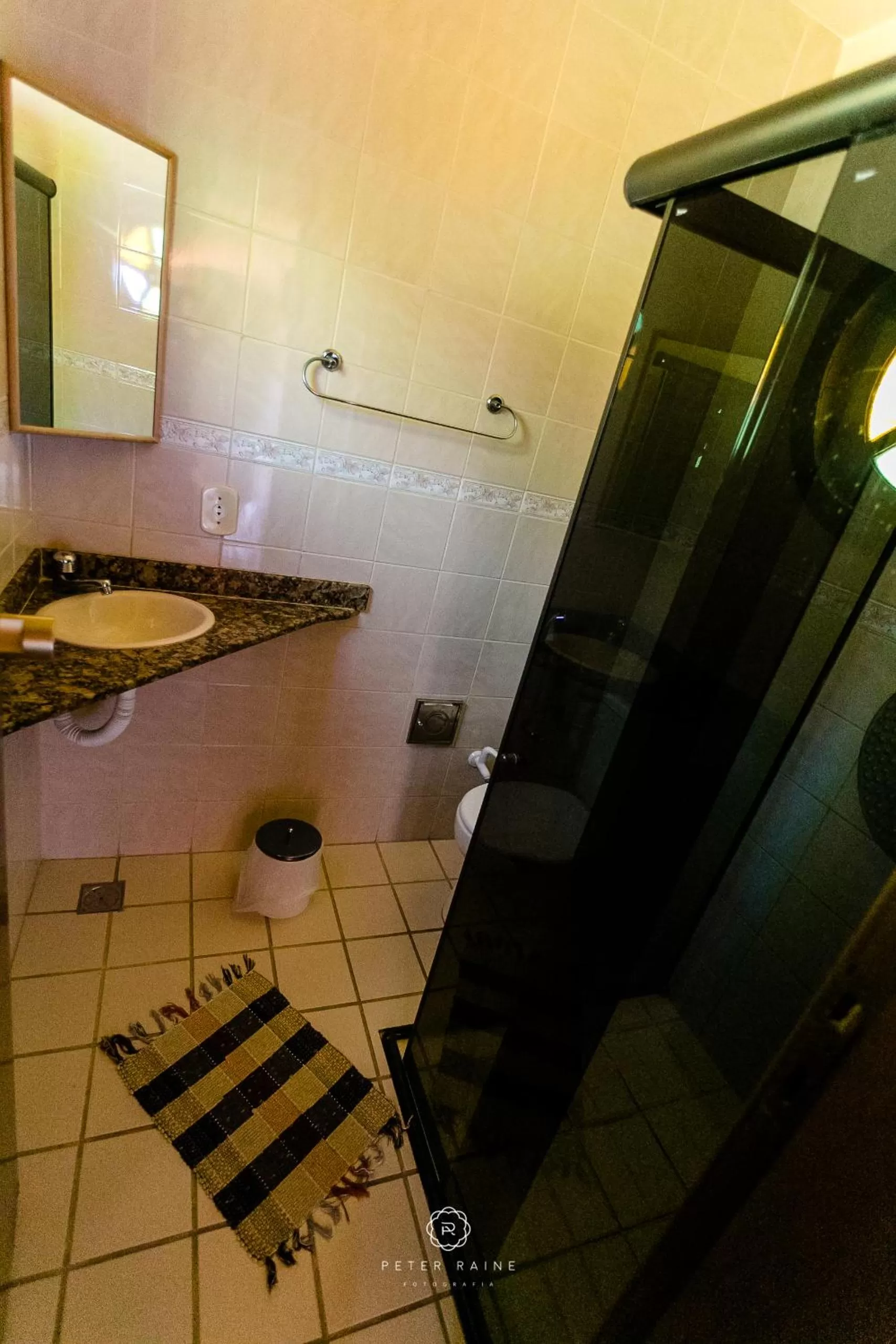 Bathroom in Pousada Dunas Braga