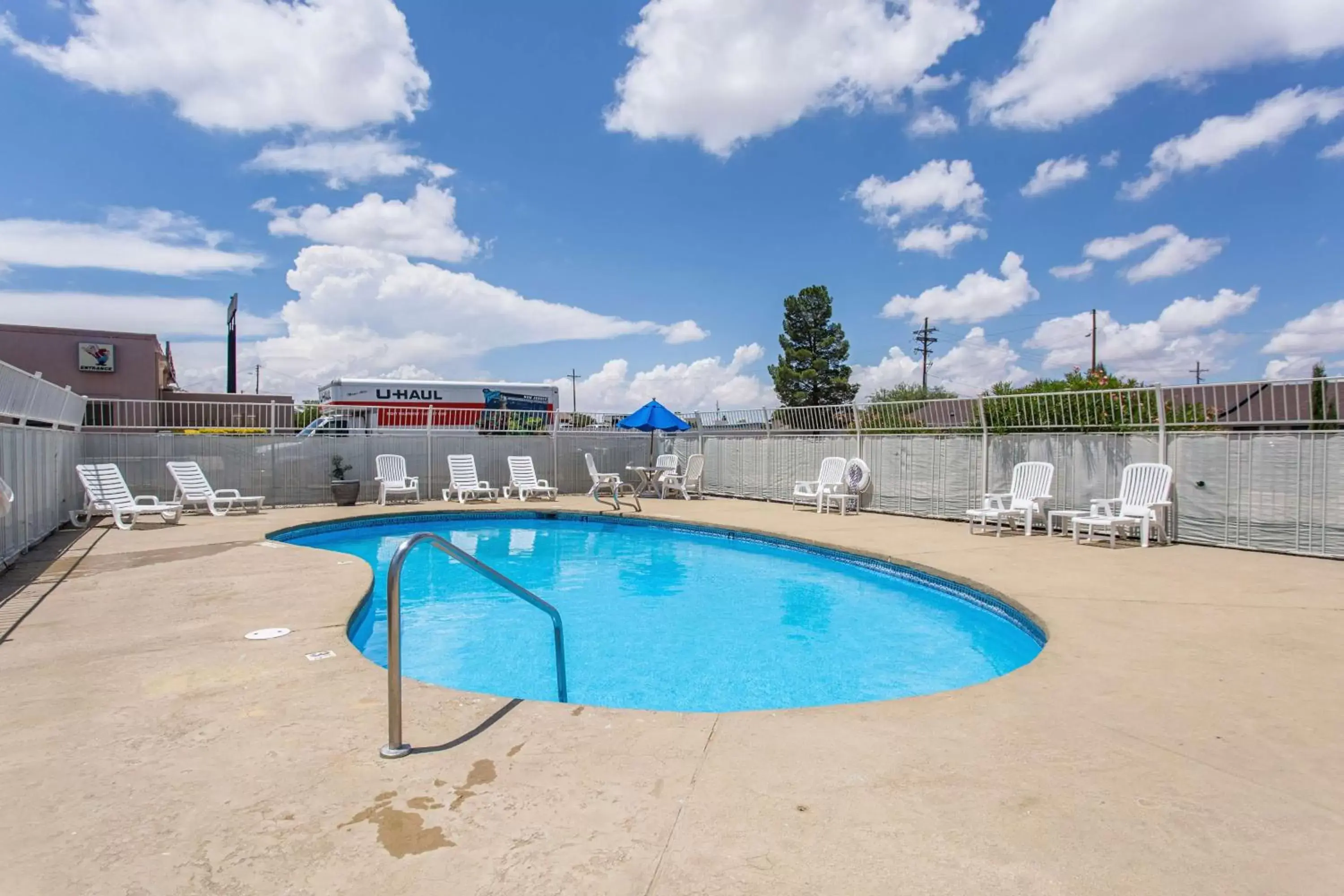 On site, Swimming Pool in Motel 6-Lordsburg, NM