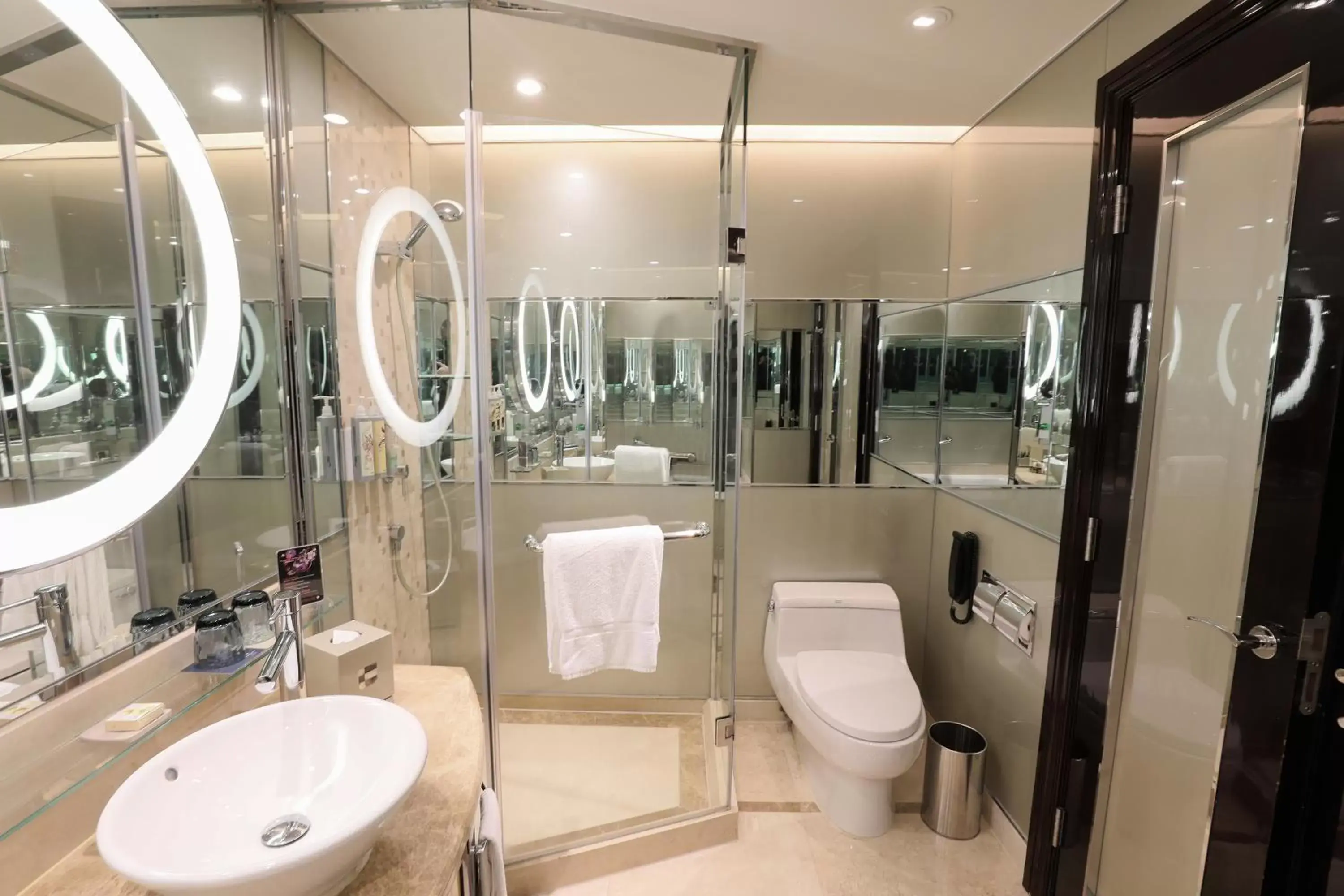 Shower, Bathroom in Renaissance Shanghai Pudong Hotel