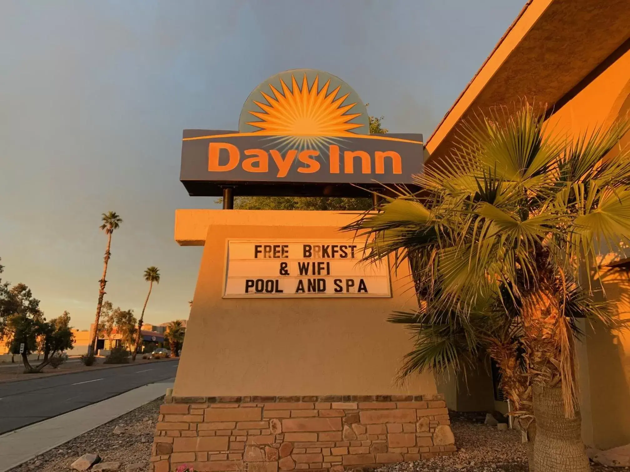 Property logo or sign in Days Inn by Wyndham Lake Havasu