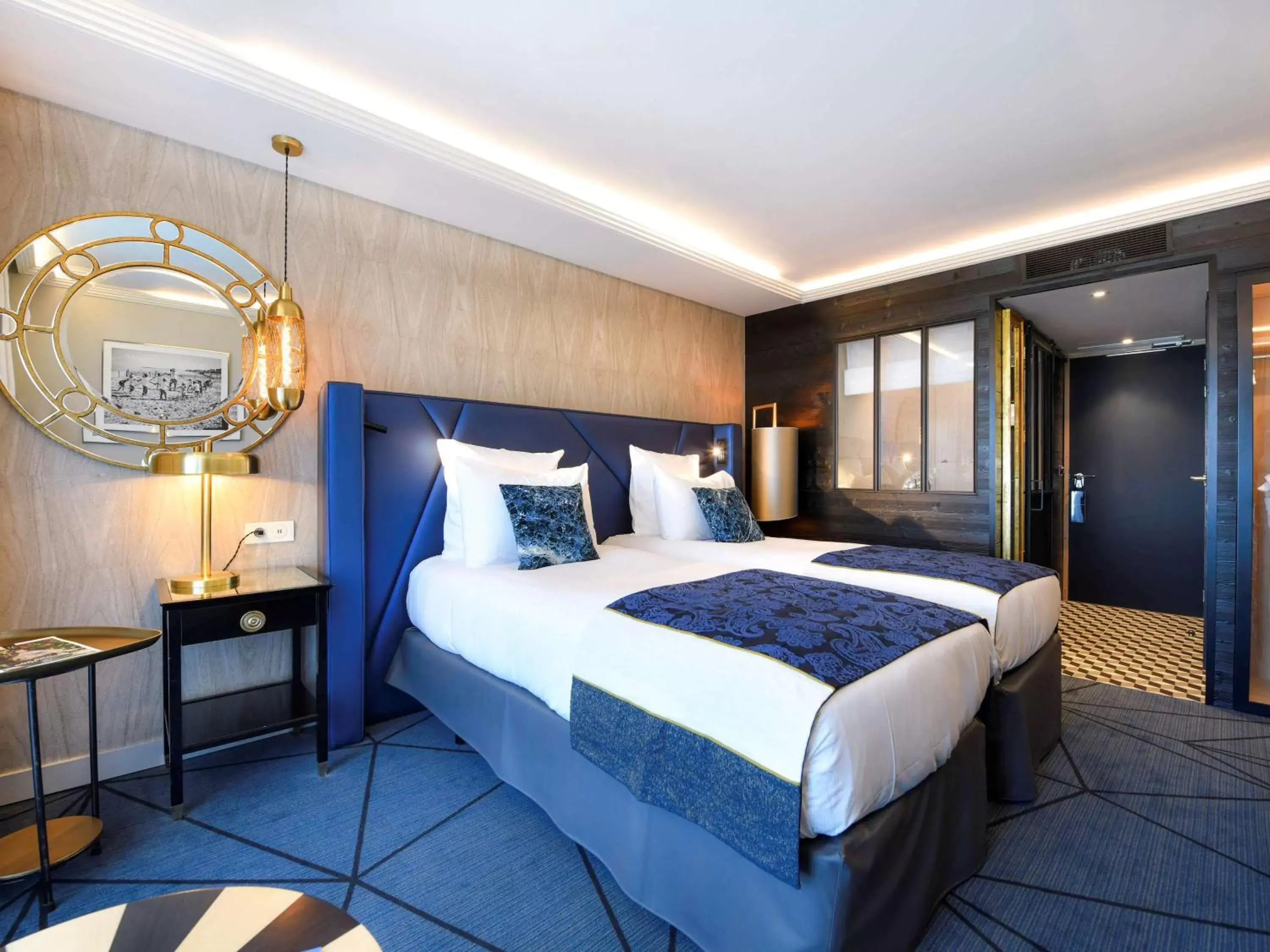 Photo of the whole room, Bed in La Grande Terrasse Hotel&Spa La Rochelle MGallery Hotel Collection