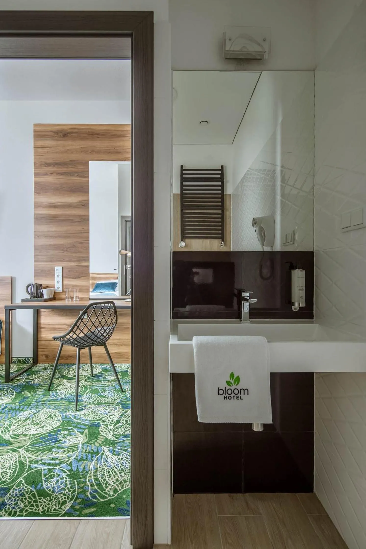 Bathroom in Bloom Hotel Airport Okęcie