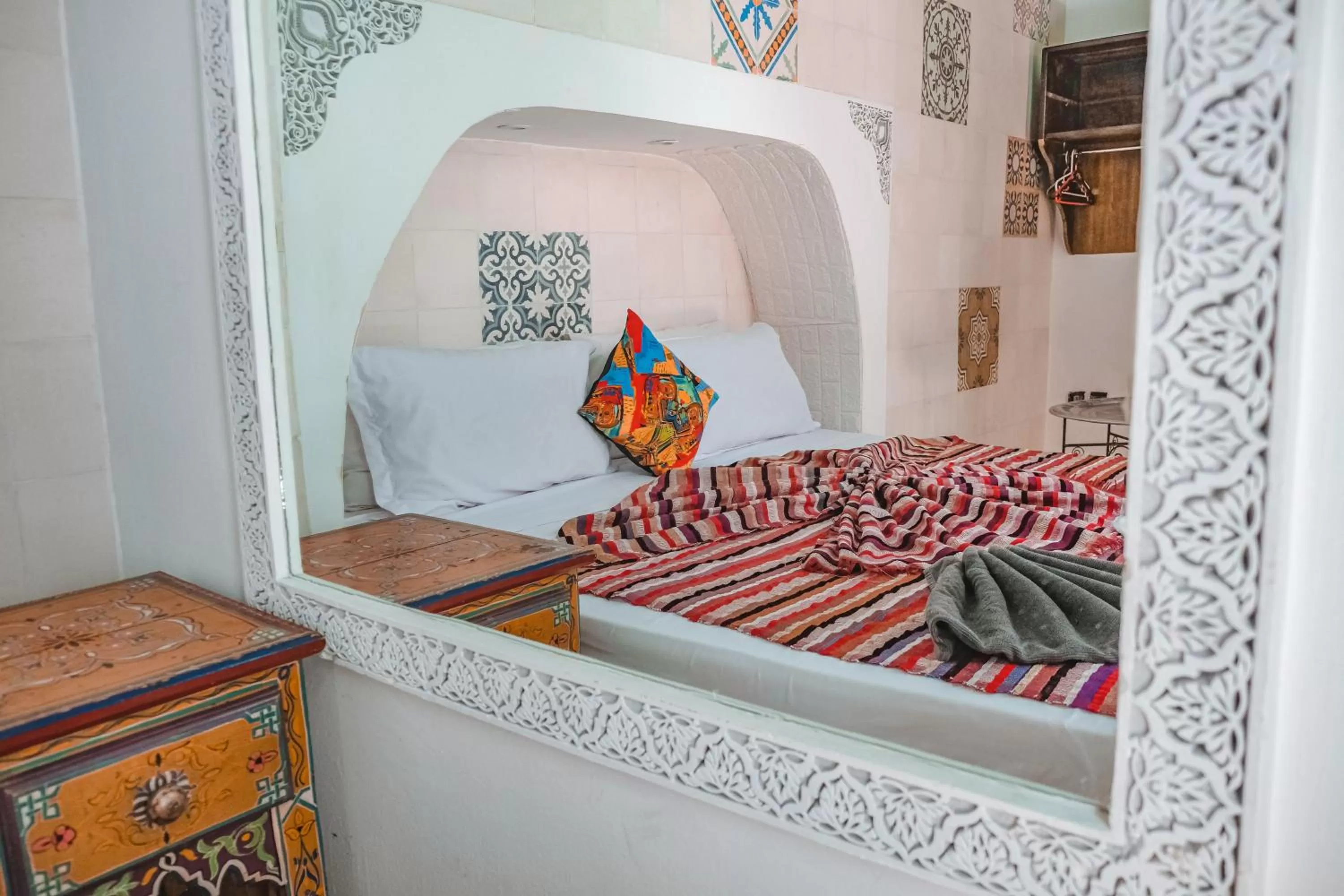 Bed in Héritage Lalla Aicha Hotel & Spa