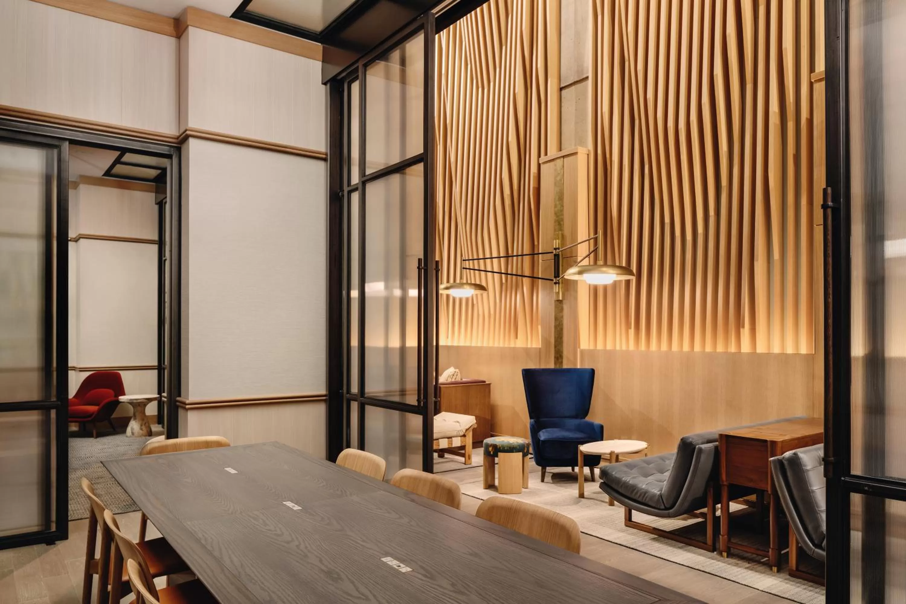 Seating area in Arlo Midtown