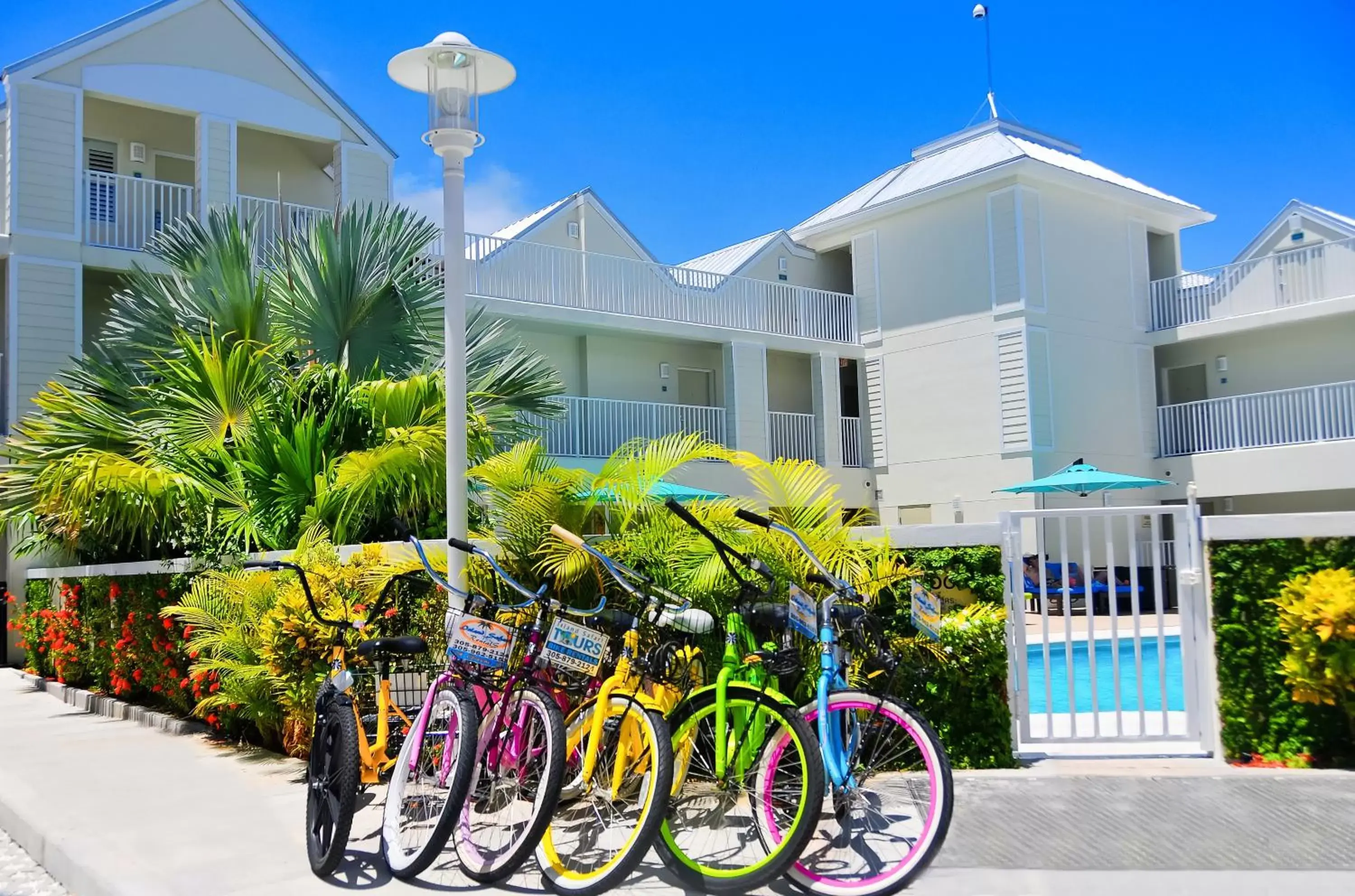 Cycling, Property Building in Silver Palms Inn