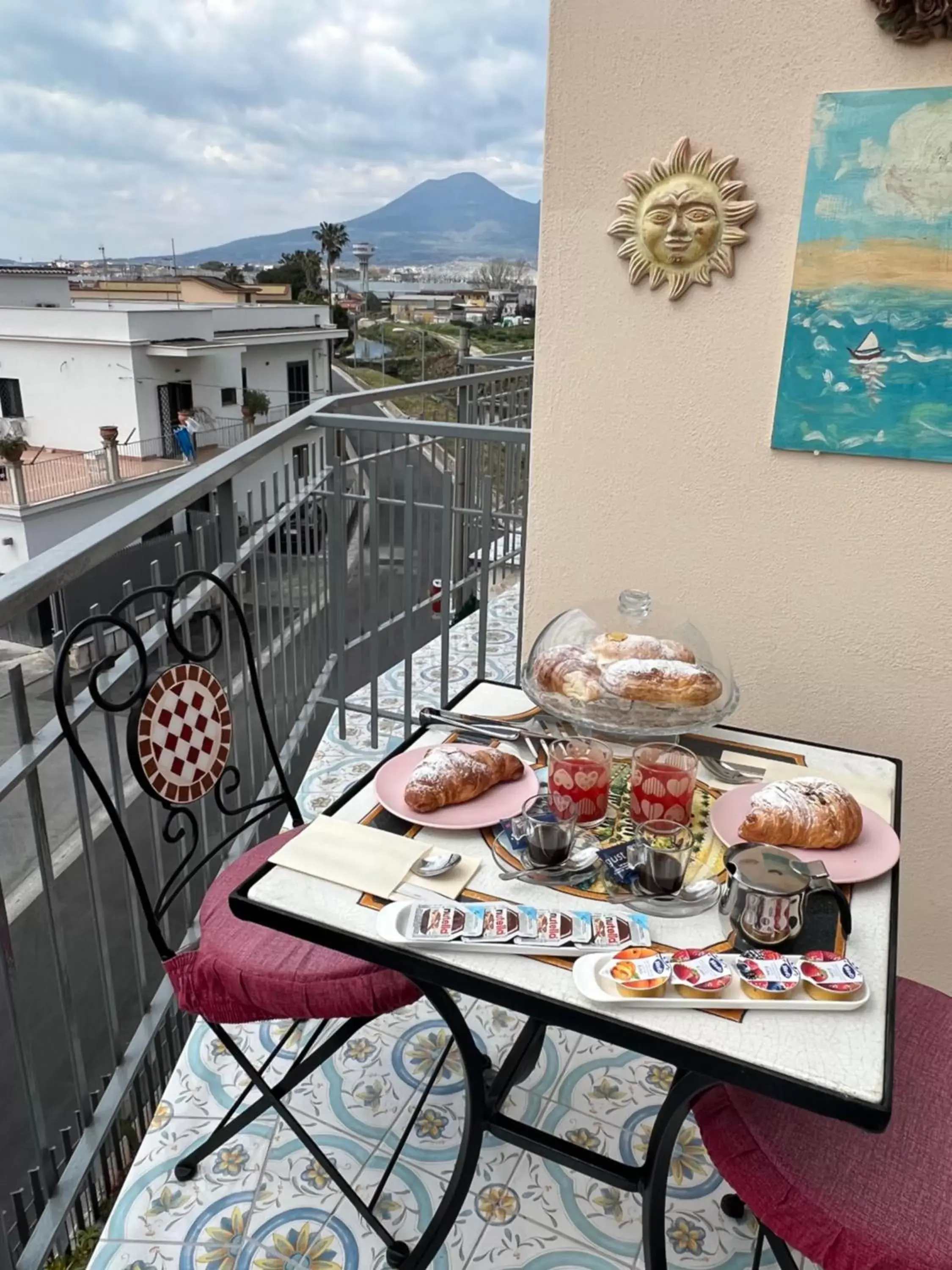 Balcony/Terrace in Il Tempio Di Giove Suite