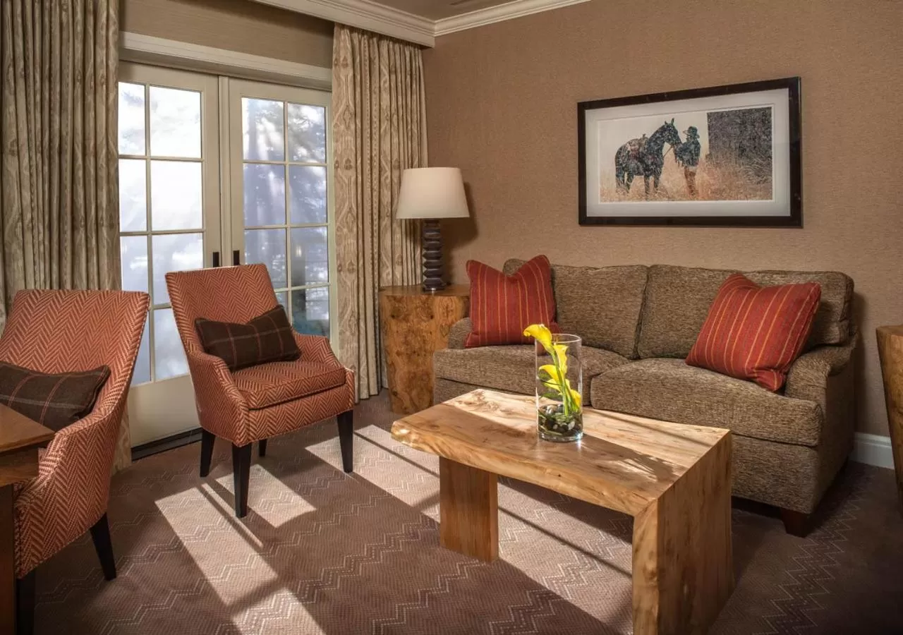 Seating area in Sun Valley Resort