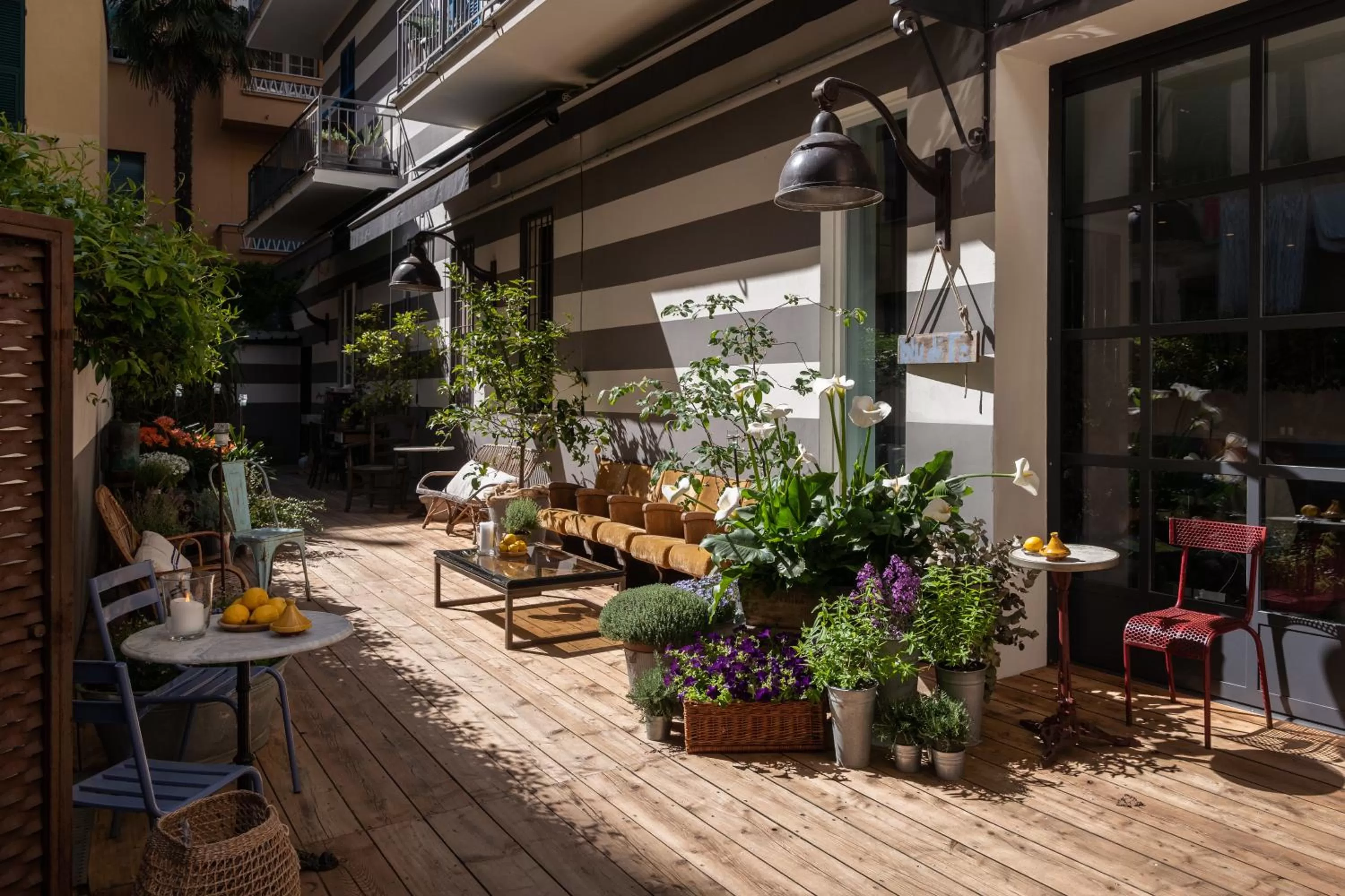 Garden in Hotel Blu di Te