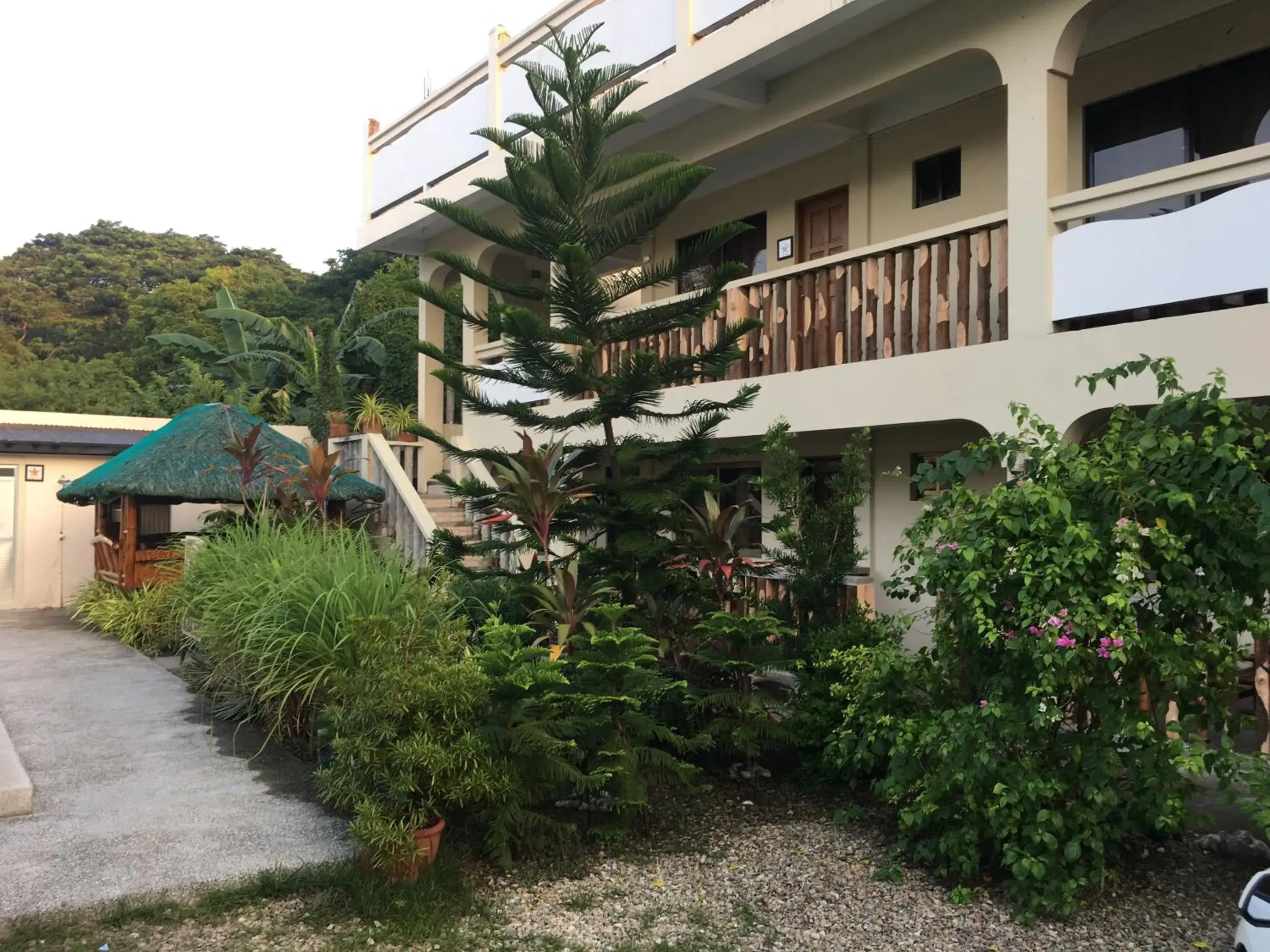 Garden in Stardust Beach Hotel Matabungkay Batangas Garden in Stardust Beach Hotel Matabungkay Batangas