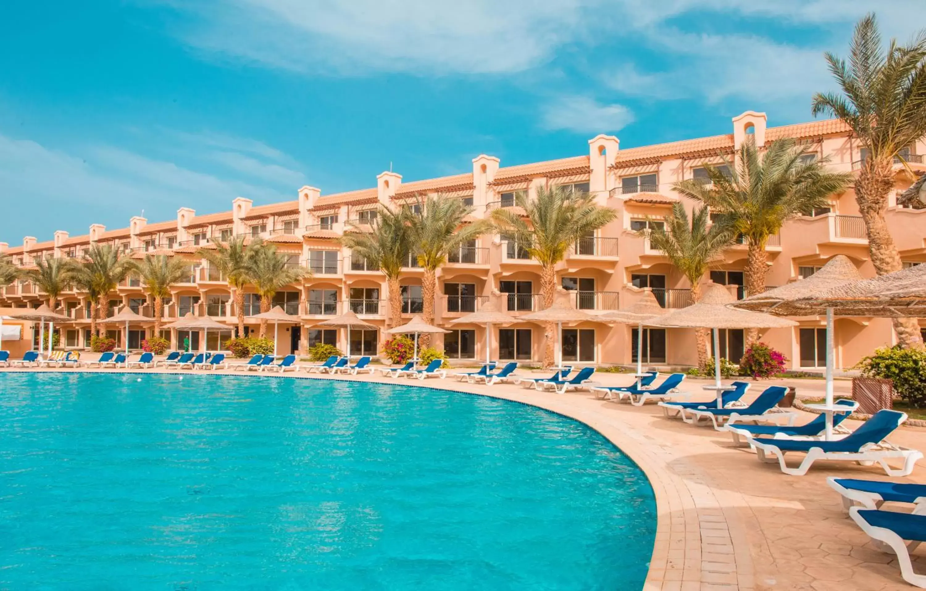 Property building, Swimming Pool in Pyramisa Beach Resort Sahl Hasheesh