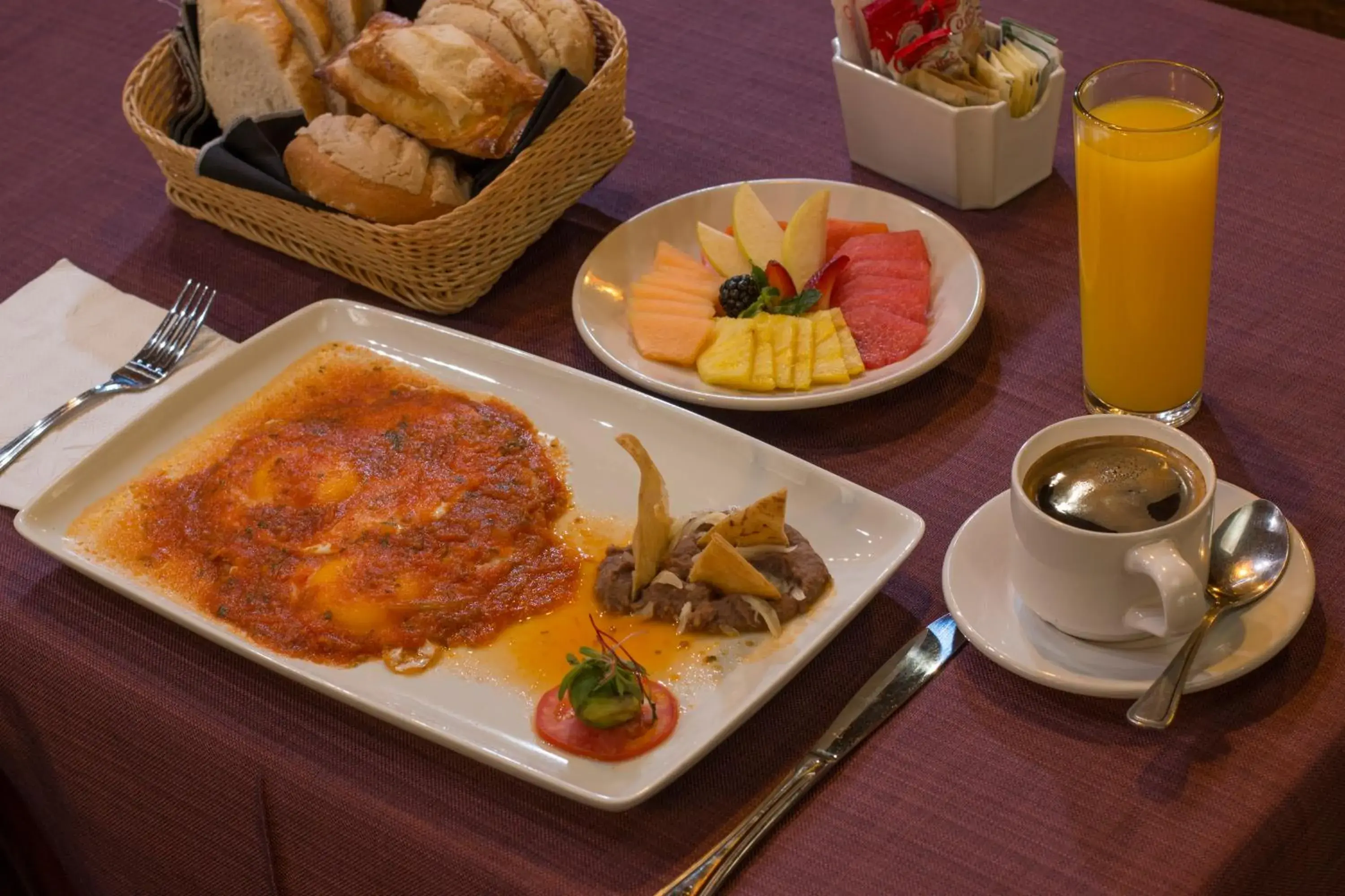 Breakfast in Hotel Rio Tequisquiapan