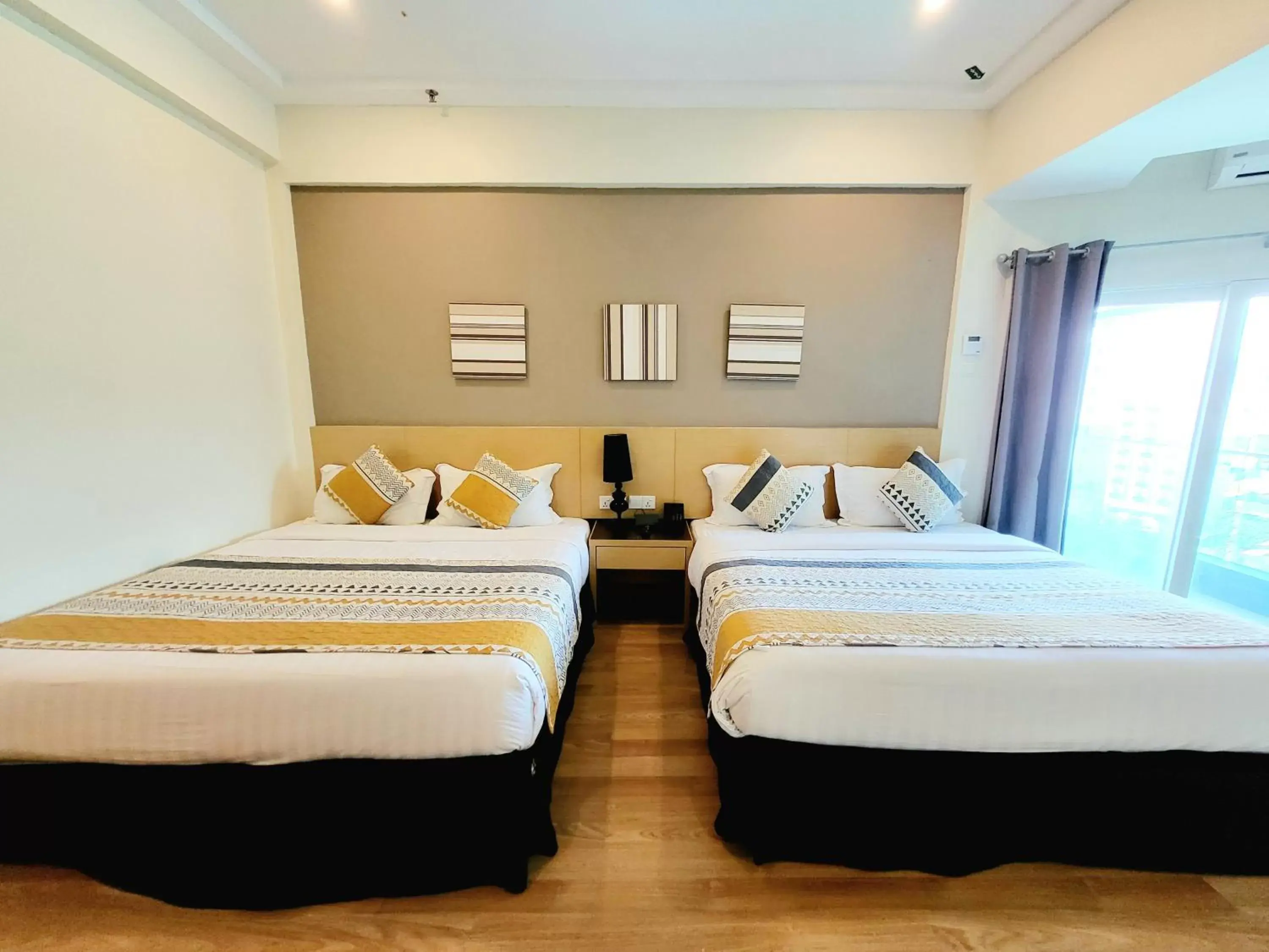 Bed in Langkawi Seaview Hotel