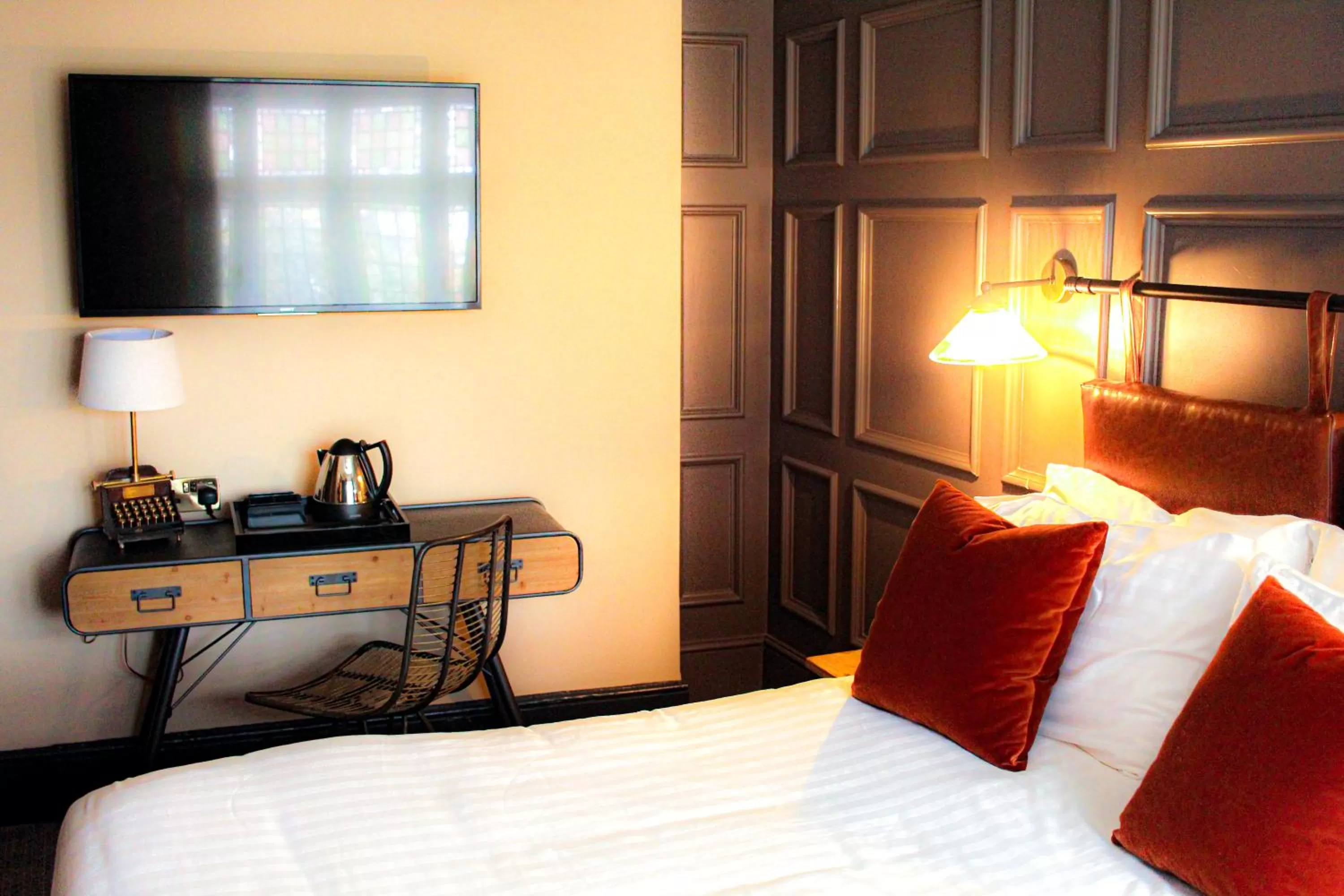 Bed in Brewhouse and Kitchen