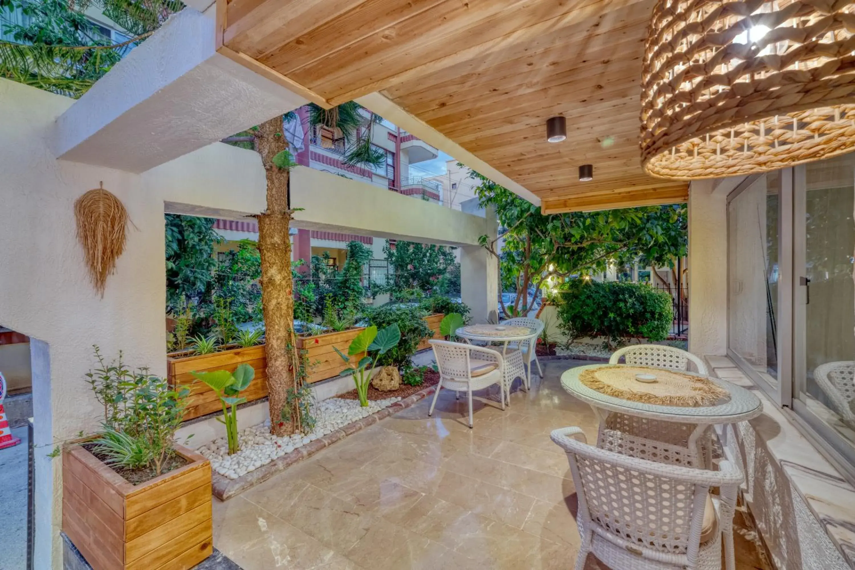 Patio/Outdoor Area in Hildegard Hotel Alanya