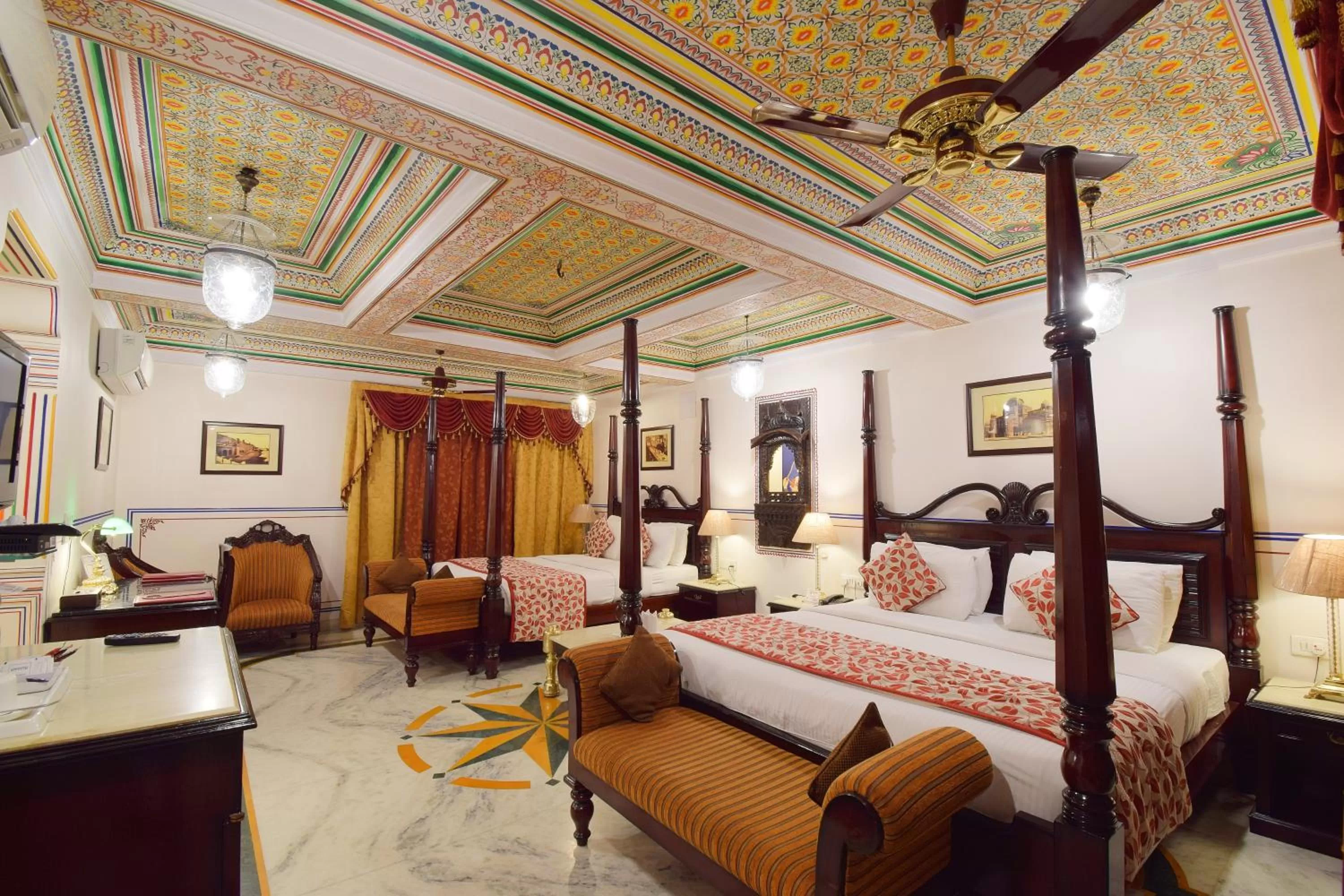 Photo of the whole room in Umaid Bhawan - A Heritage Style Boutique Hotel