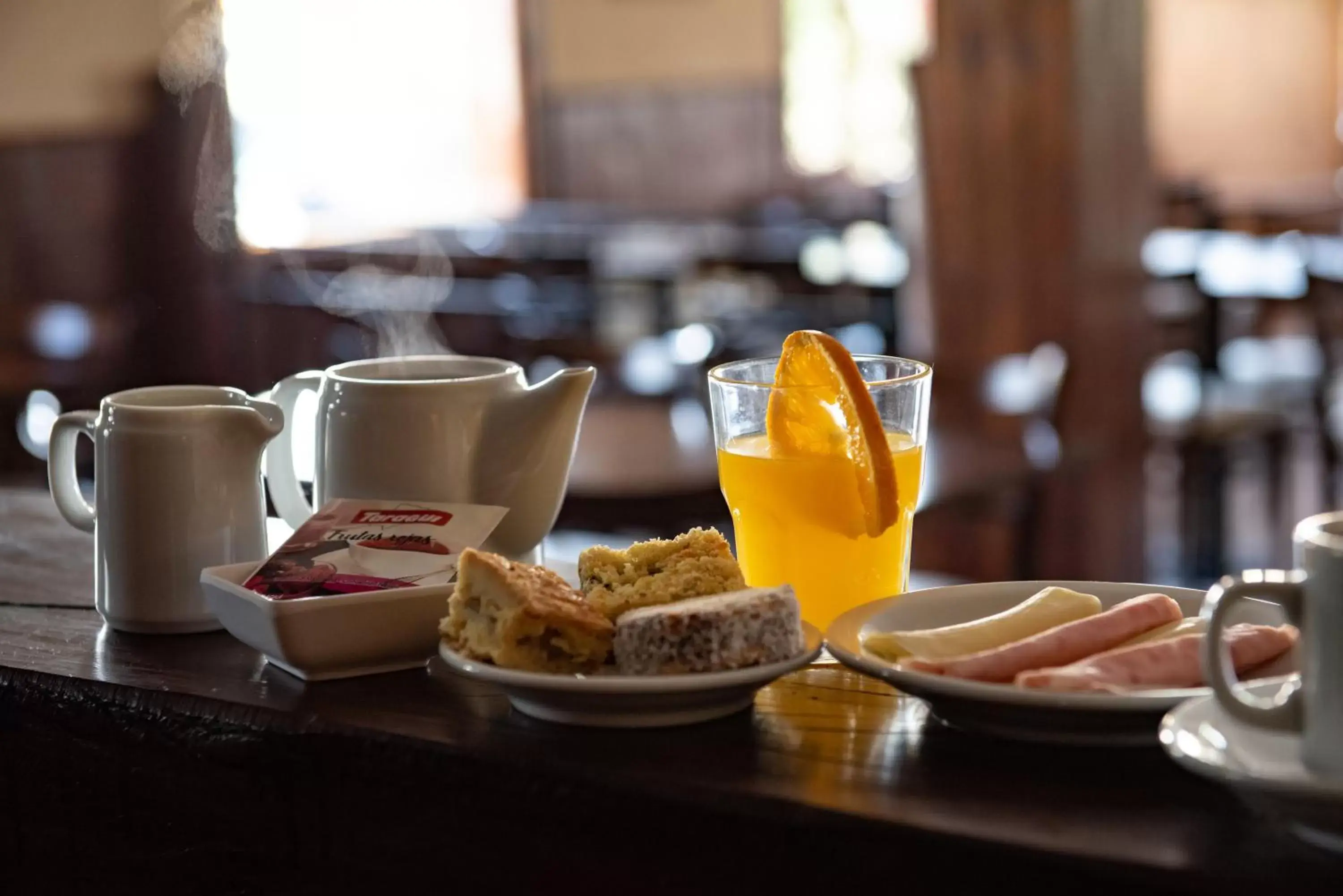 Food and drinks, Breakfast in Hosteria Puerto San Julian