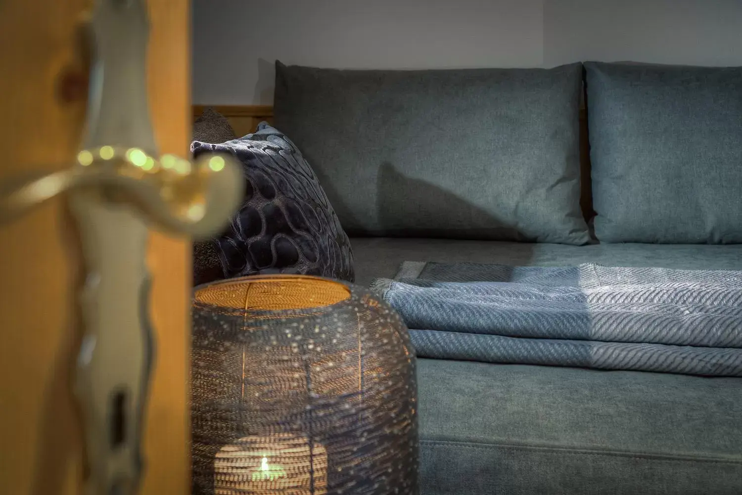 Bed, Seating Area in Eden Apartments