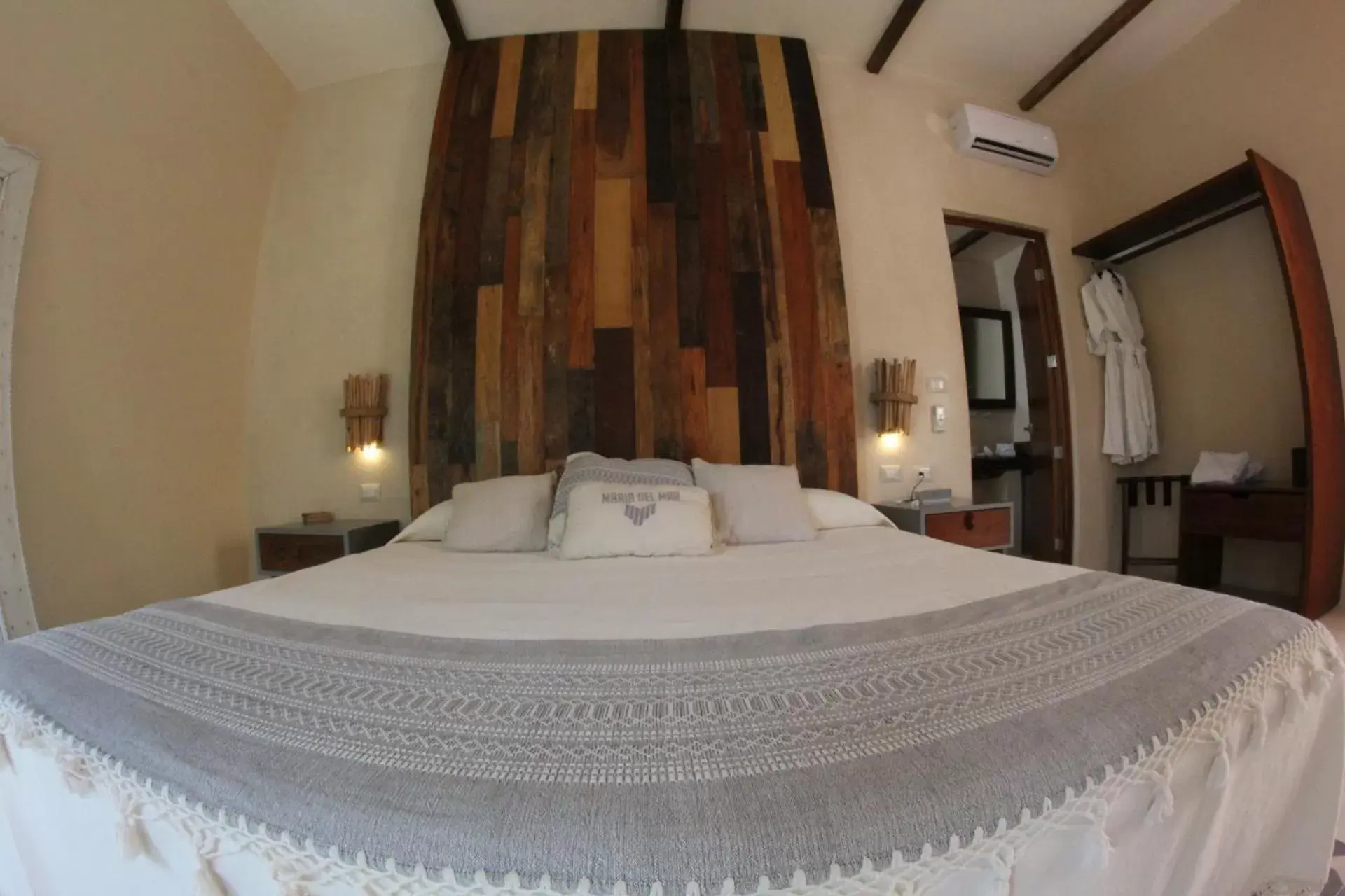 Bed in Maria Del Mar Tulum - Adults Only