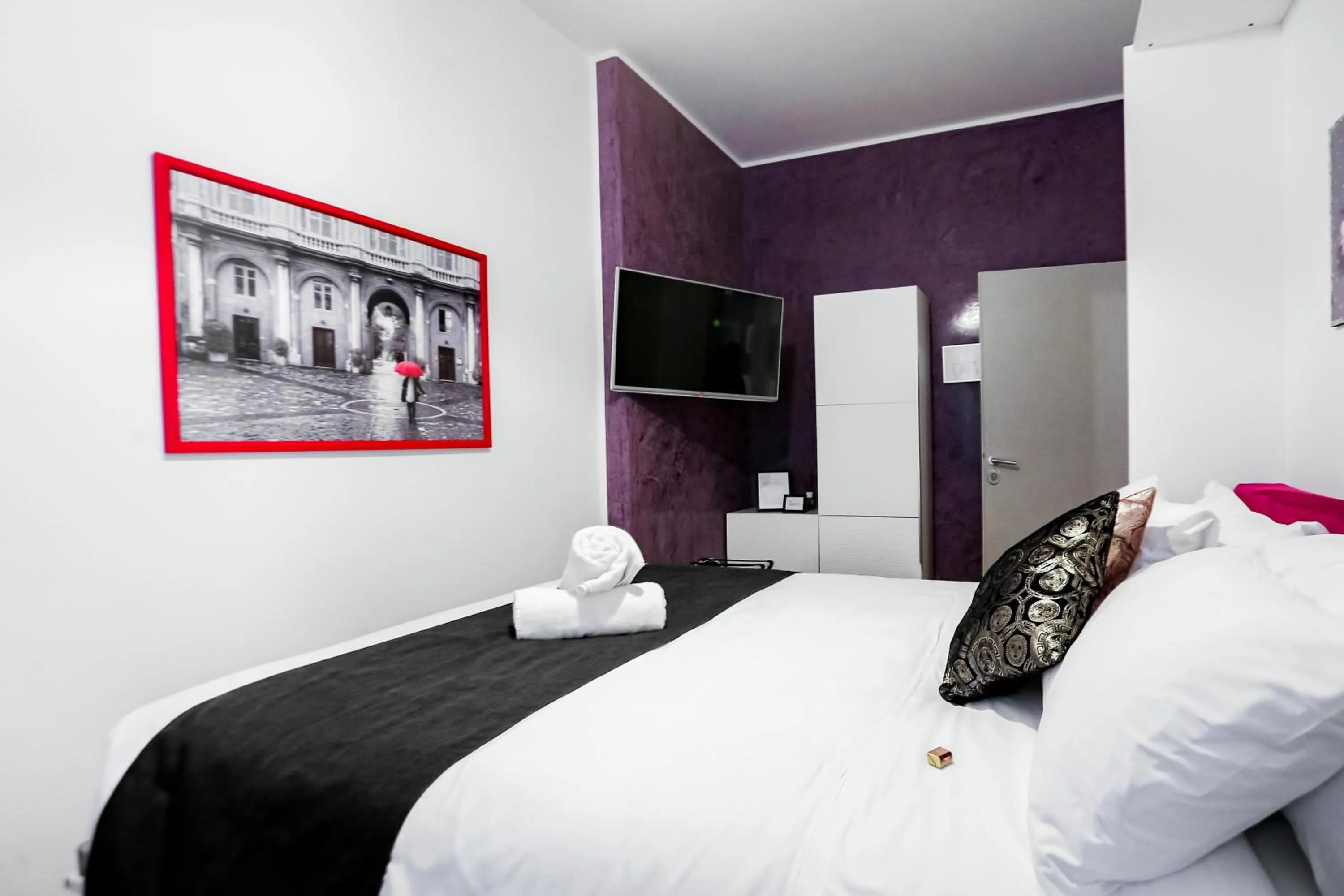 Bedroom, Bed in Relais Circo Massimo