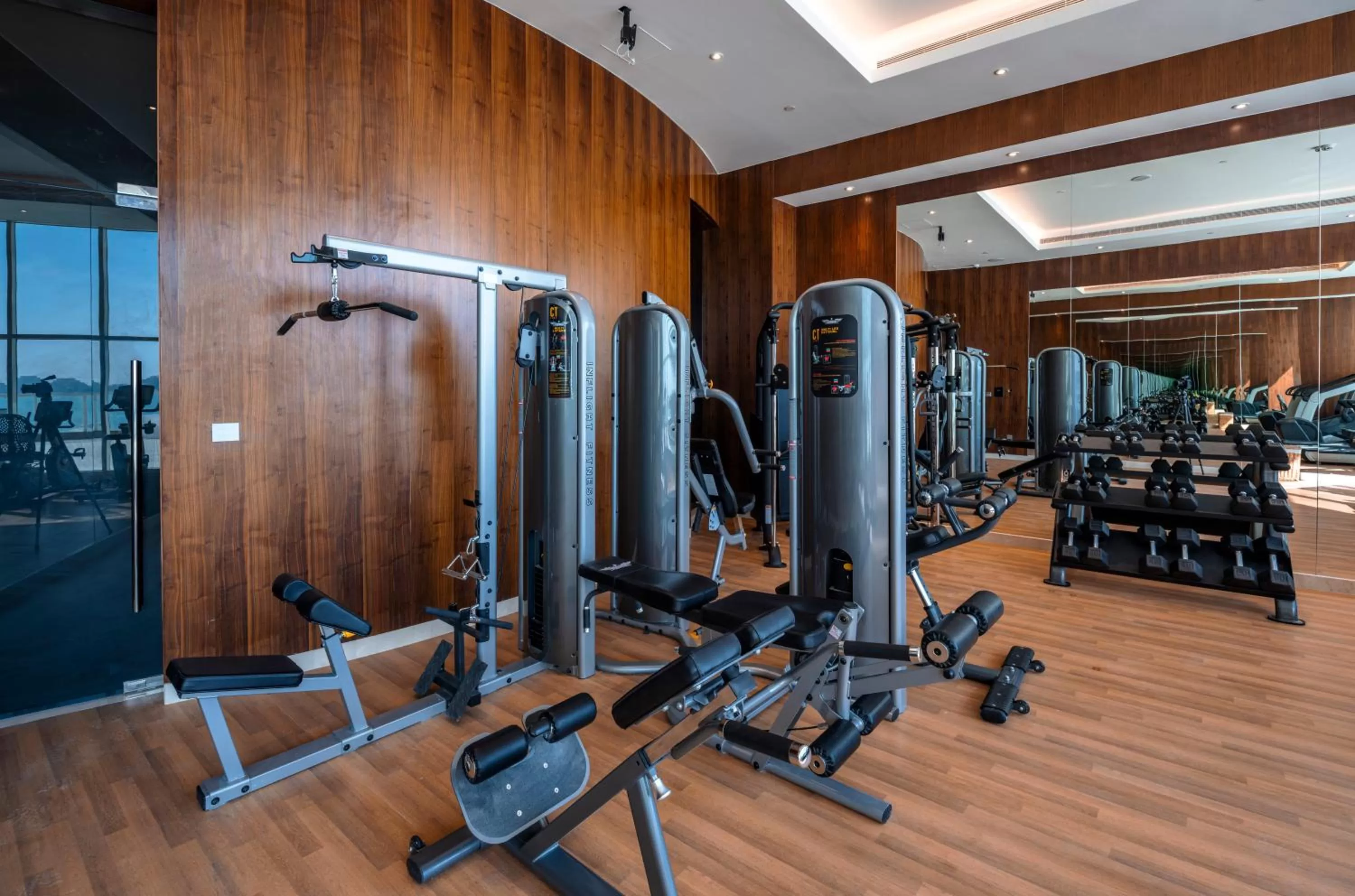 Fitness centre/facilities in Radisson Resort Ras Al Khaimah Marjan Island