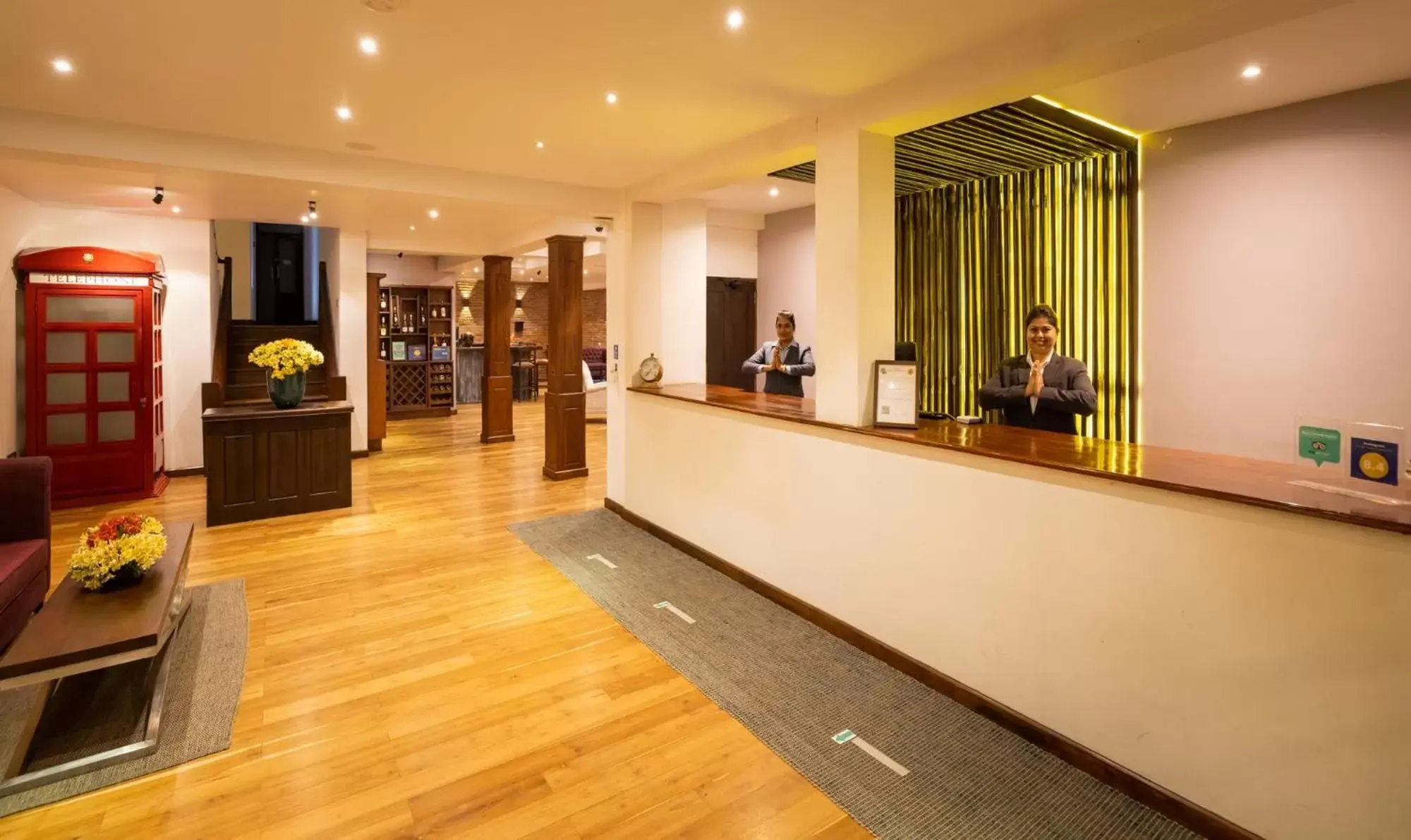 Lobby/Reception in Galway Heights Hotel