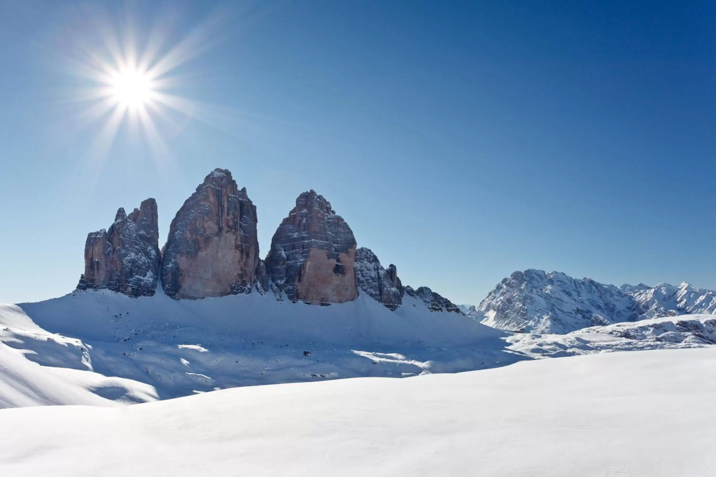 Natural landscape, Winter in Hotel ANDER